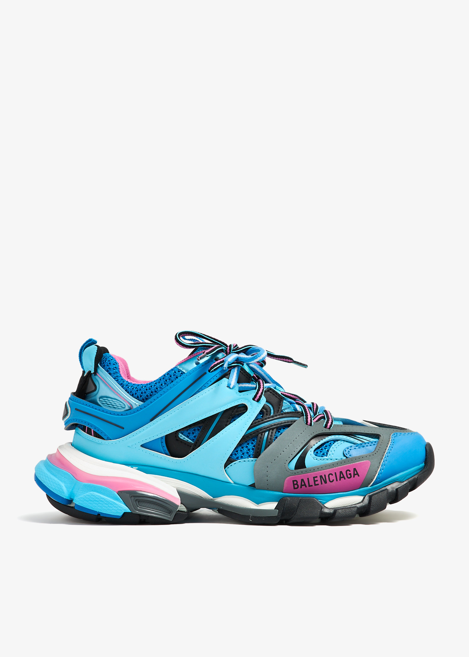 Balenciaga track blue pink best sale