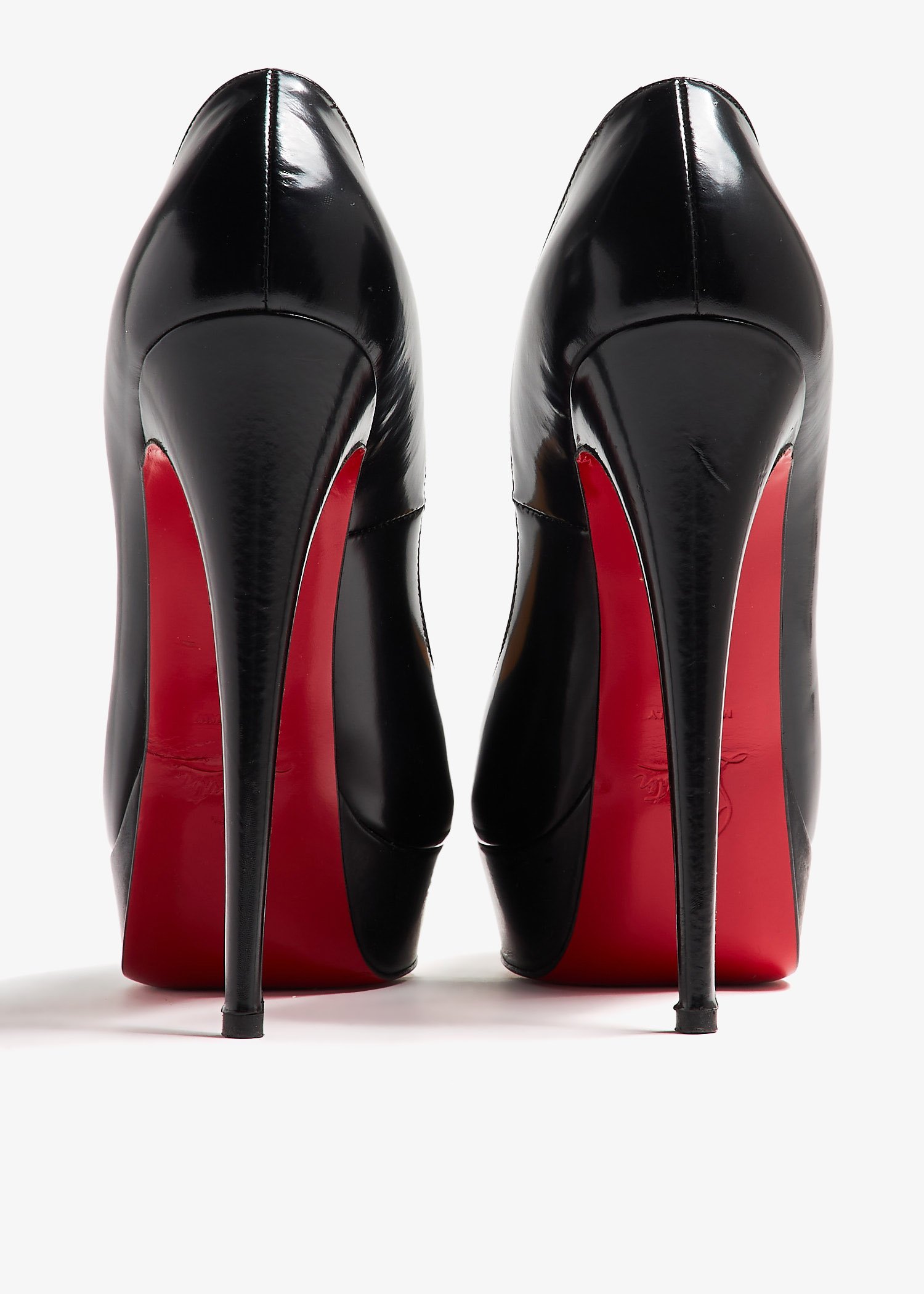 Christian Louboutin Pre Loved Lady Peep pumps for Women Black in UAE Level Shoes