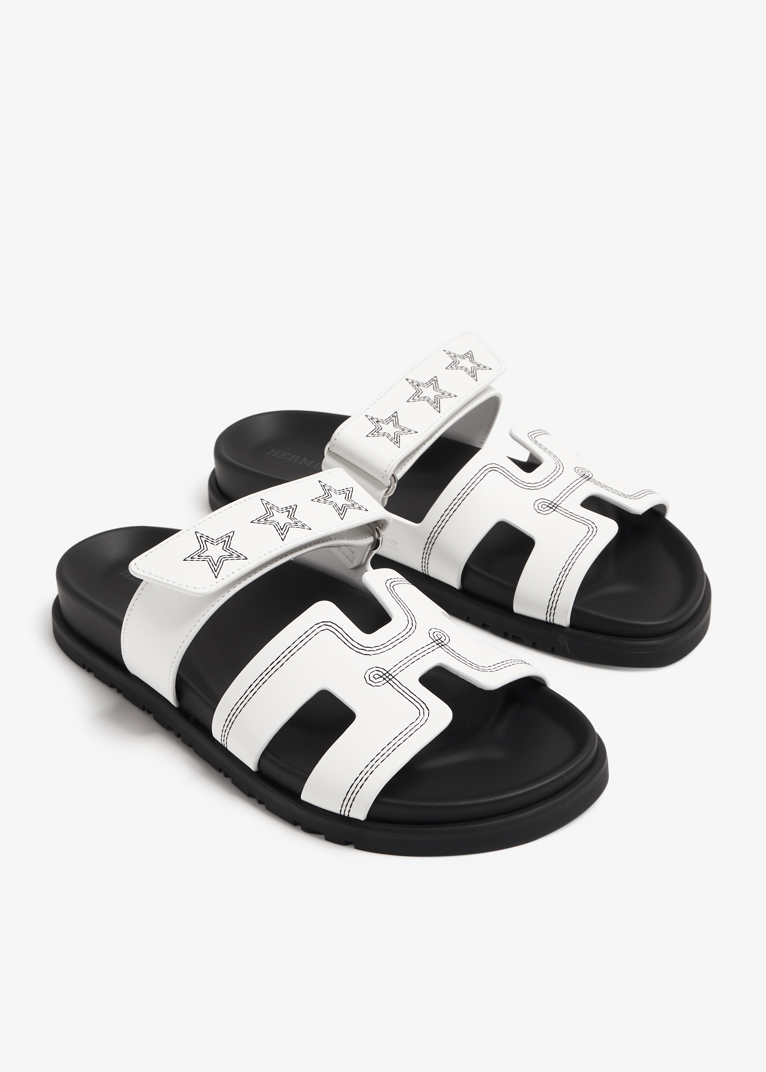 

Chypre sandals, White