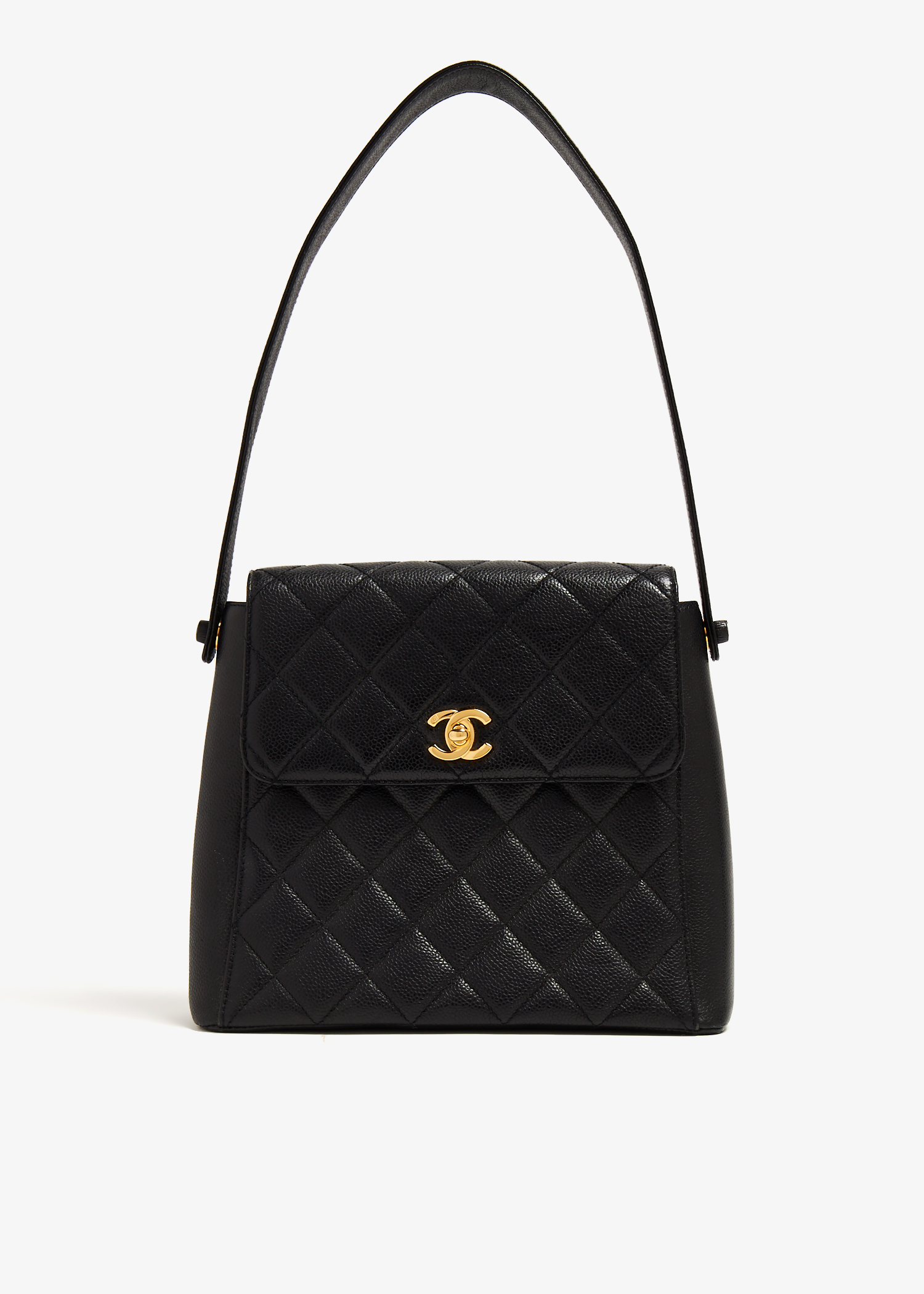 

Quilted handbag, Black