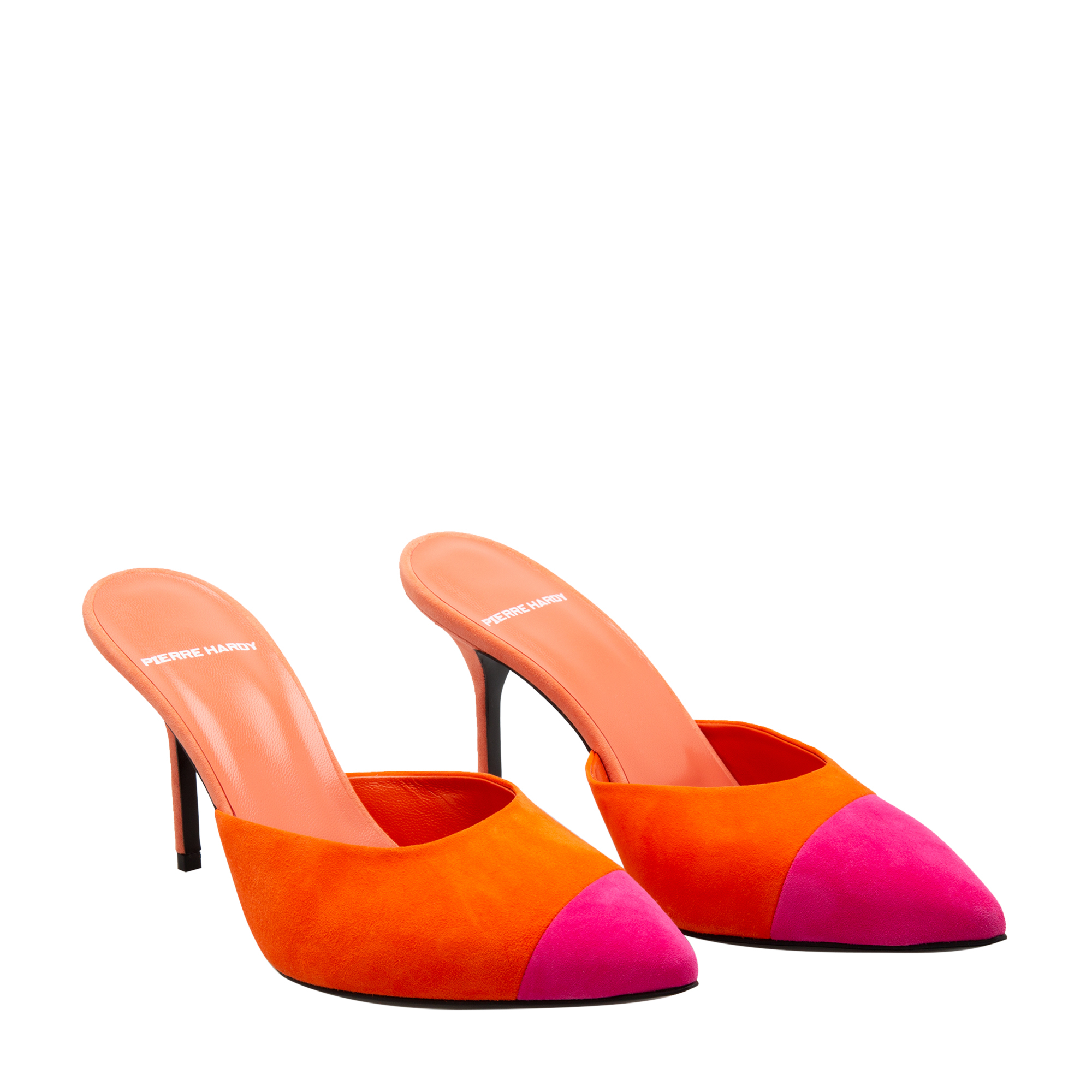 

Kelly mules, Orange