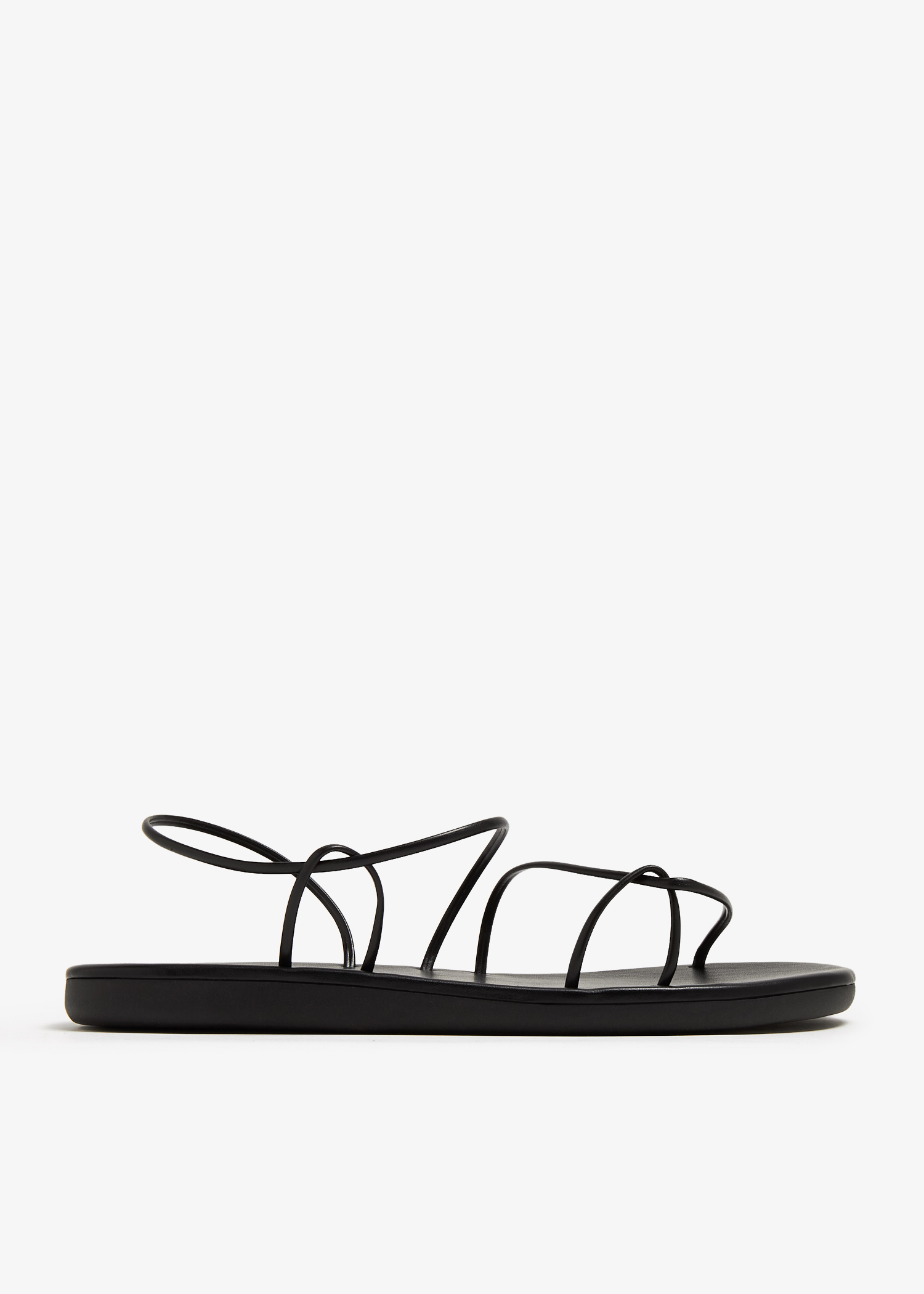 

Proorismos sandals, Black