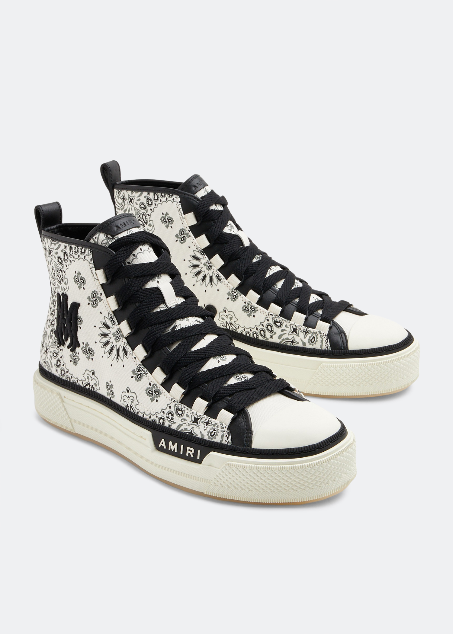 AMIRI Bandana MA court hi-top sneakers for Men - White in KSA ...