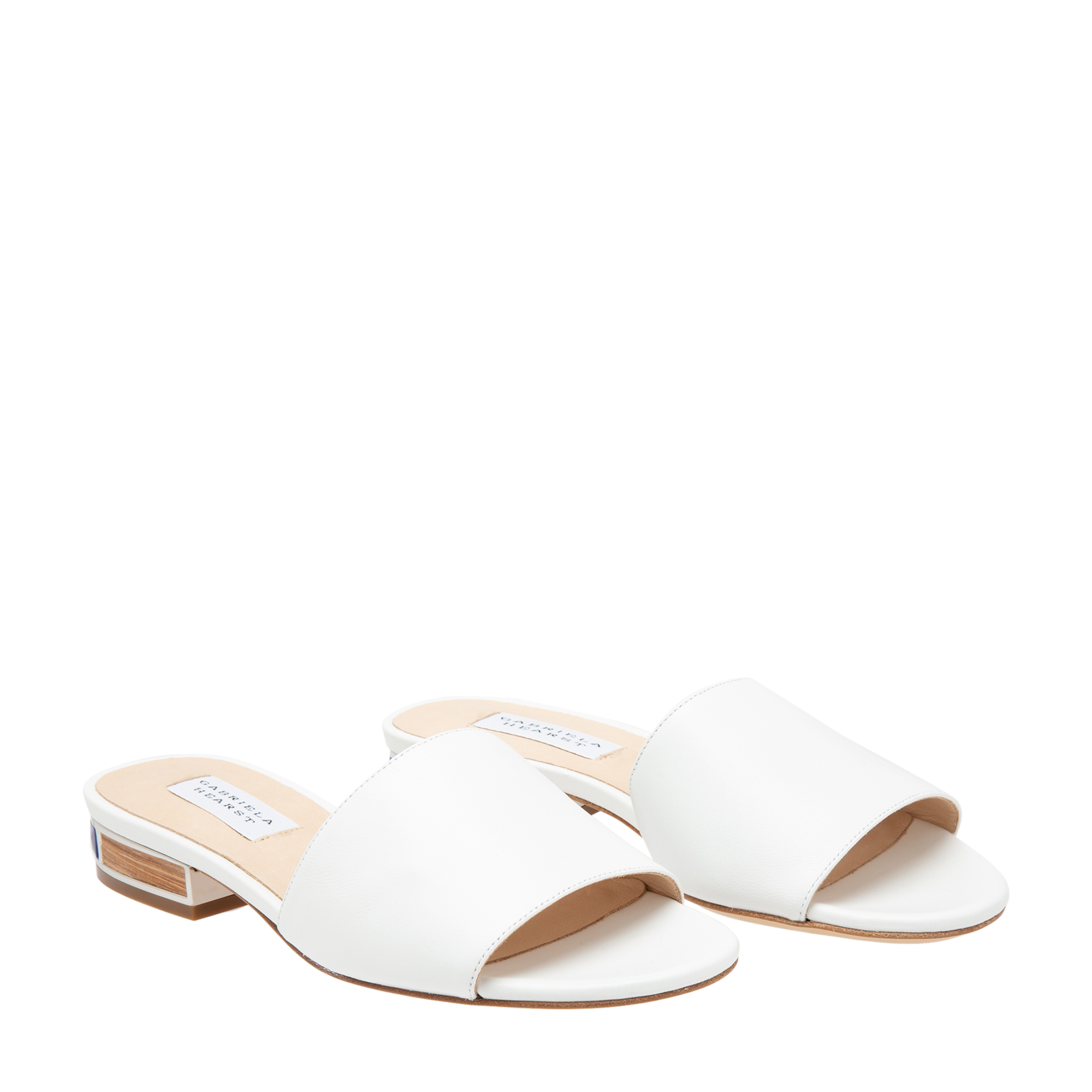 

Monica sandals, White