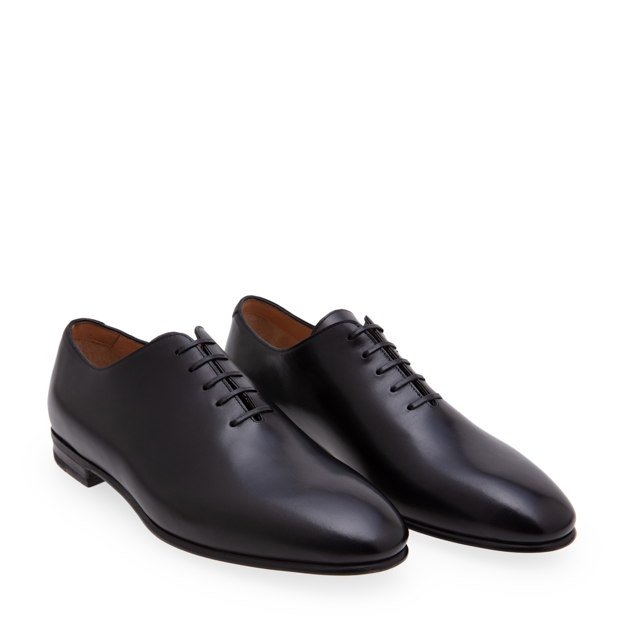 

Leather Oxford shoes, Black