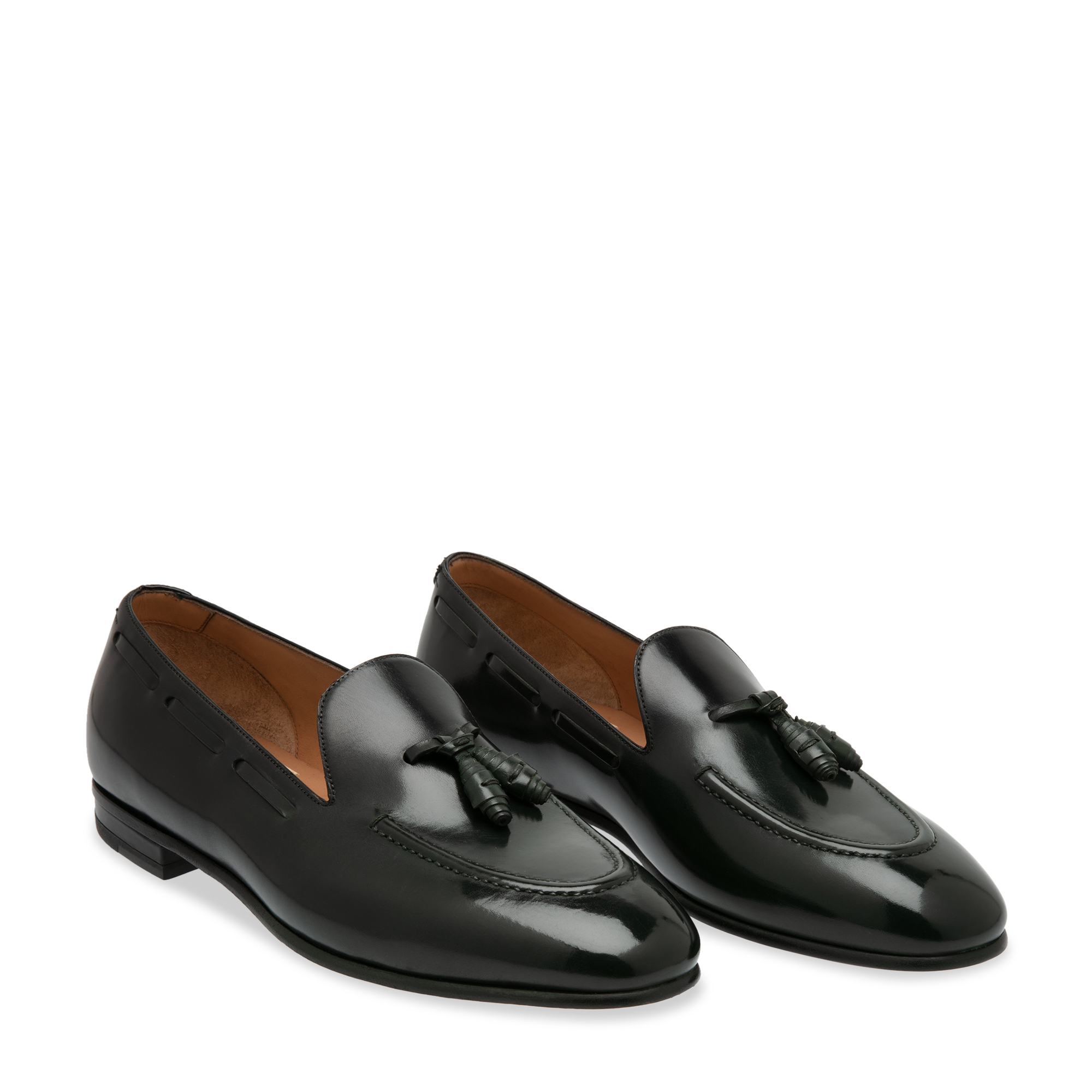 

Leather loafers, Black