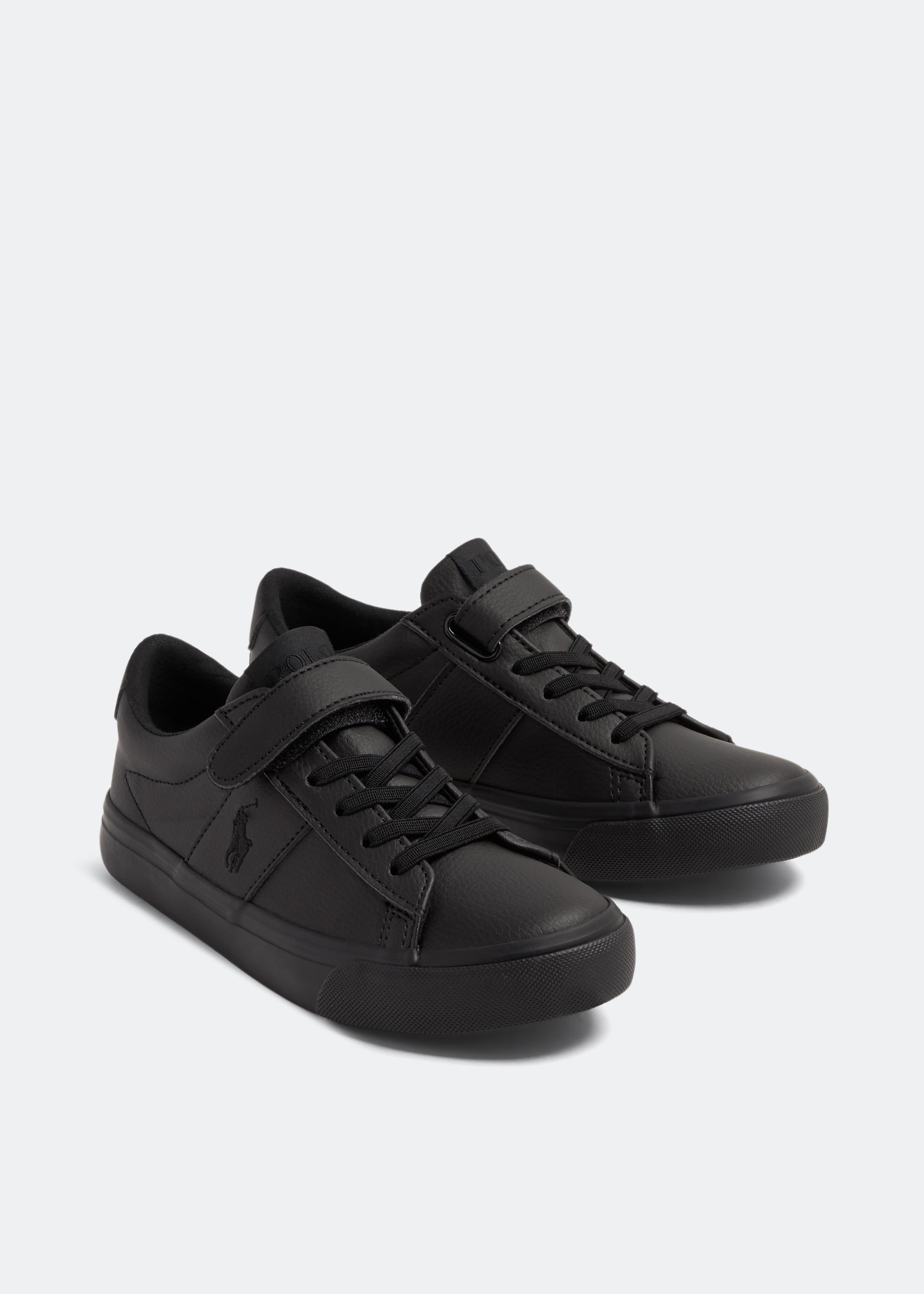 Polo ralph lauren sayer leather trainers sale