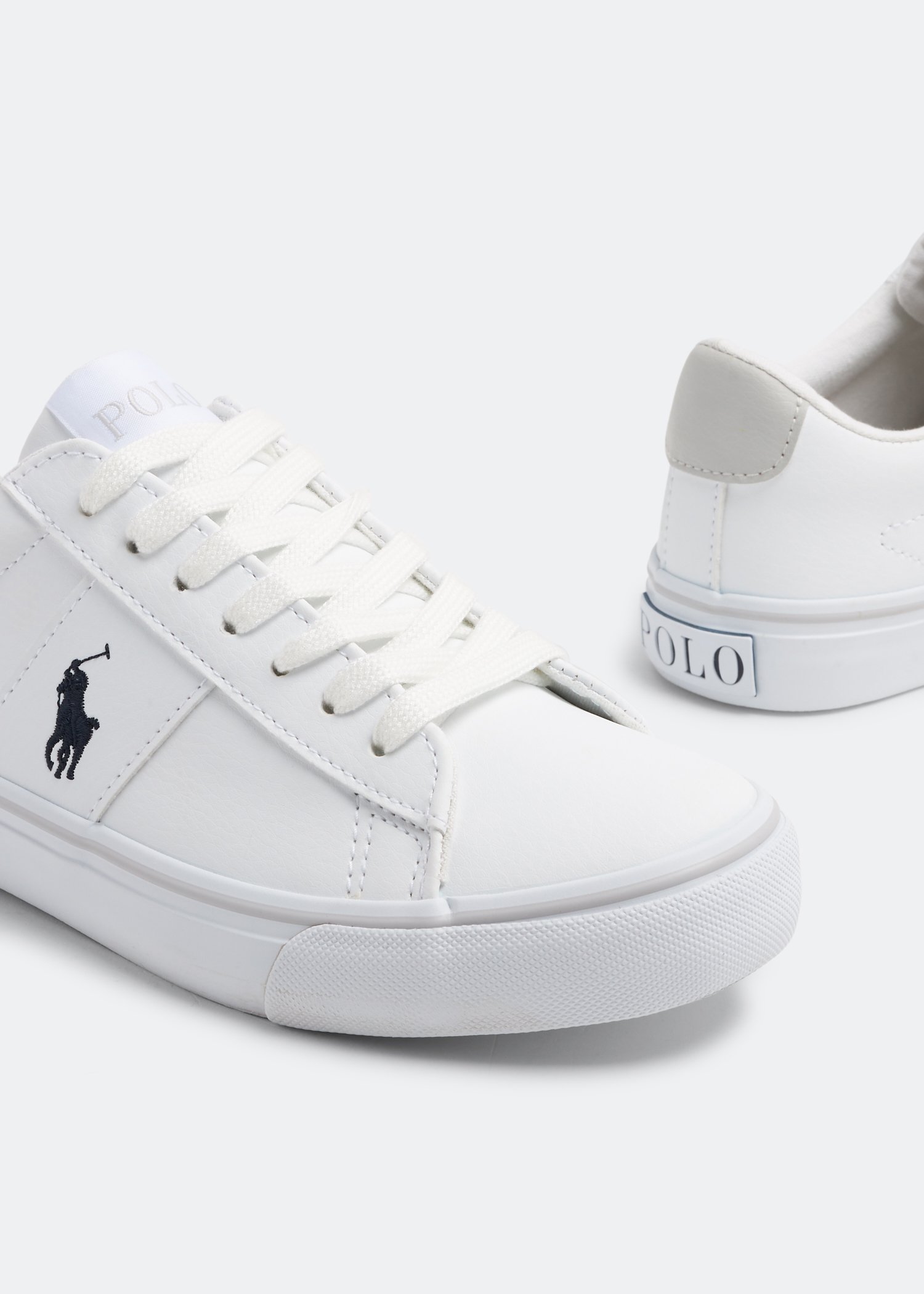 Ralph lauren store white trainers