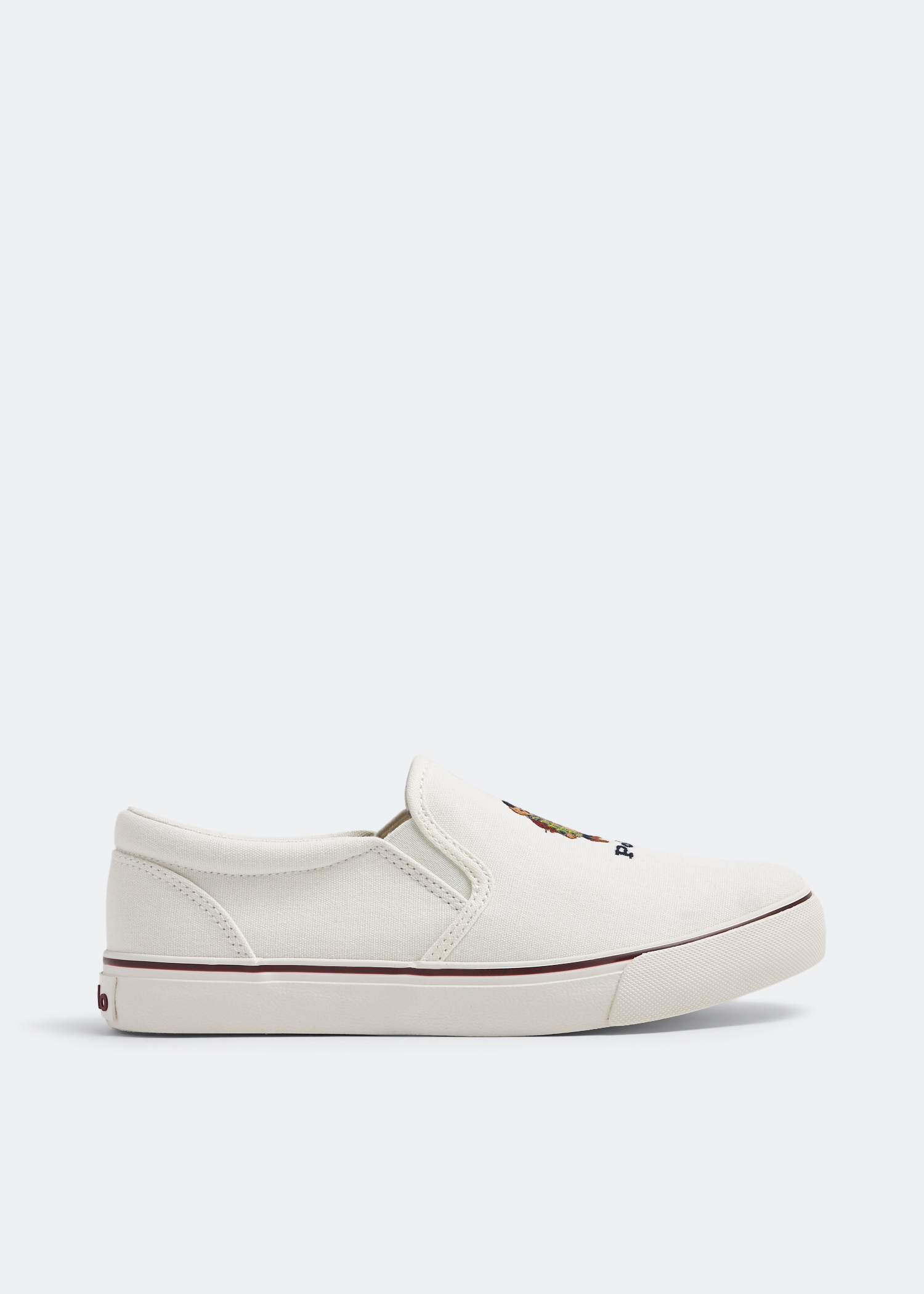 

Keaton Bear slip-on sneakers, White