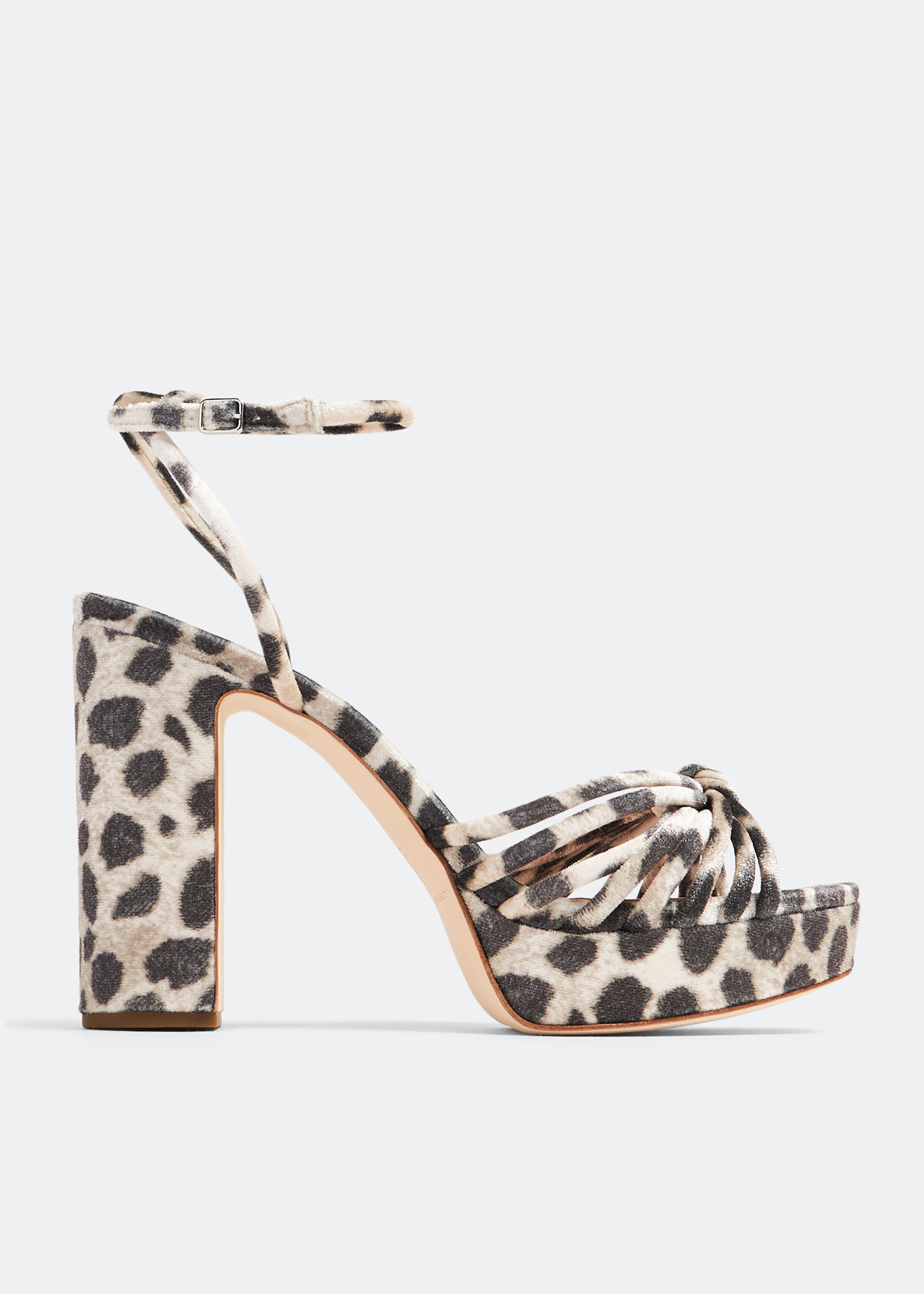 

Rivka platform sandals, Animal print