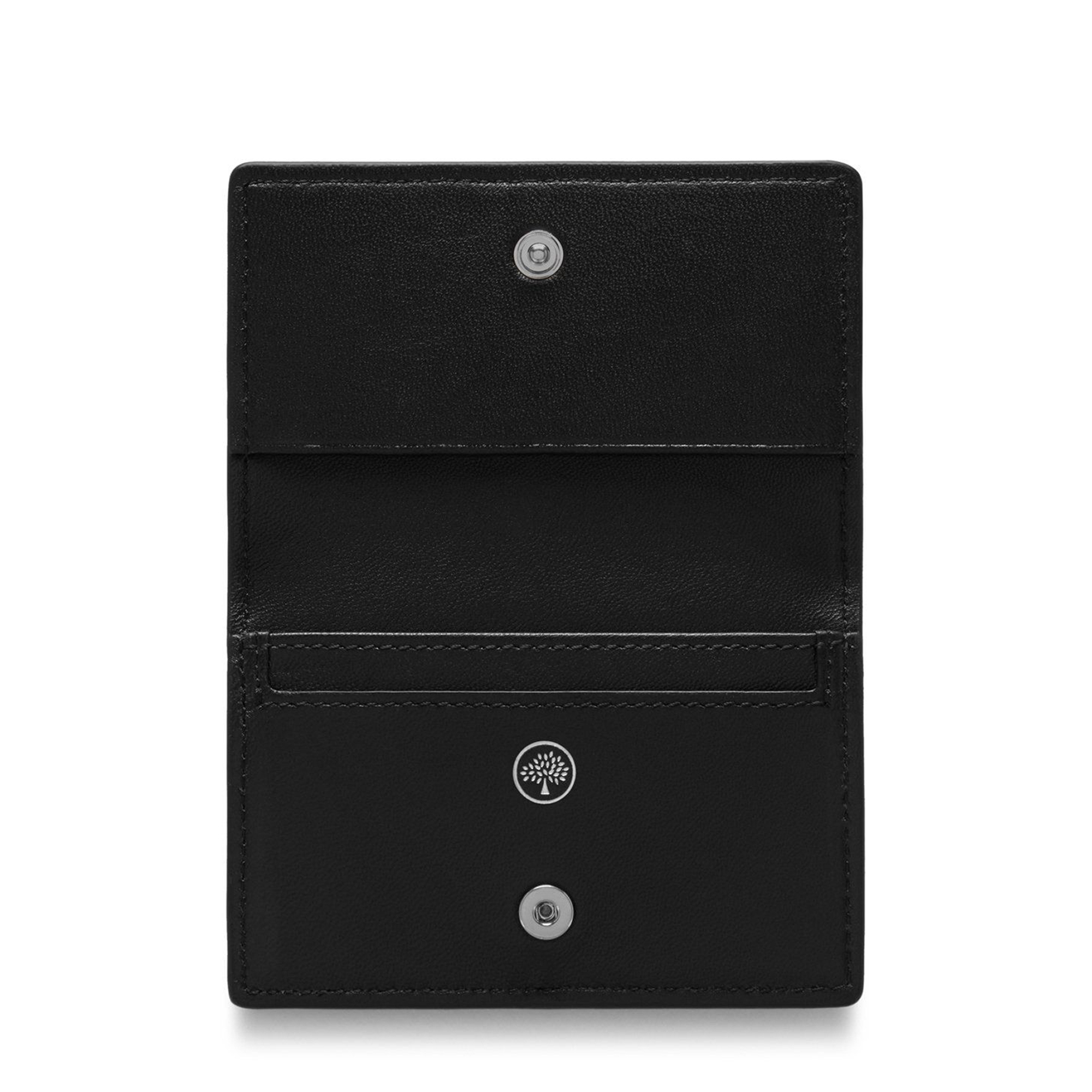 

Leather card case, Black