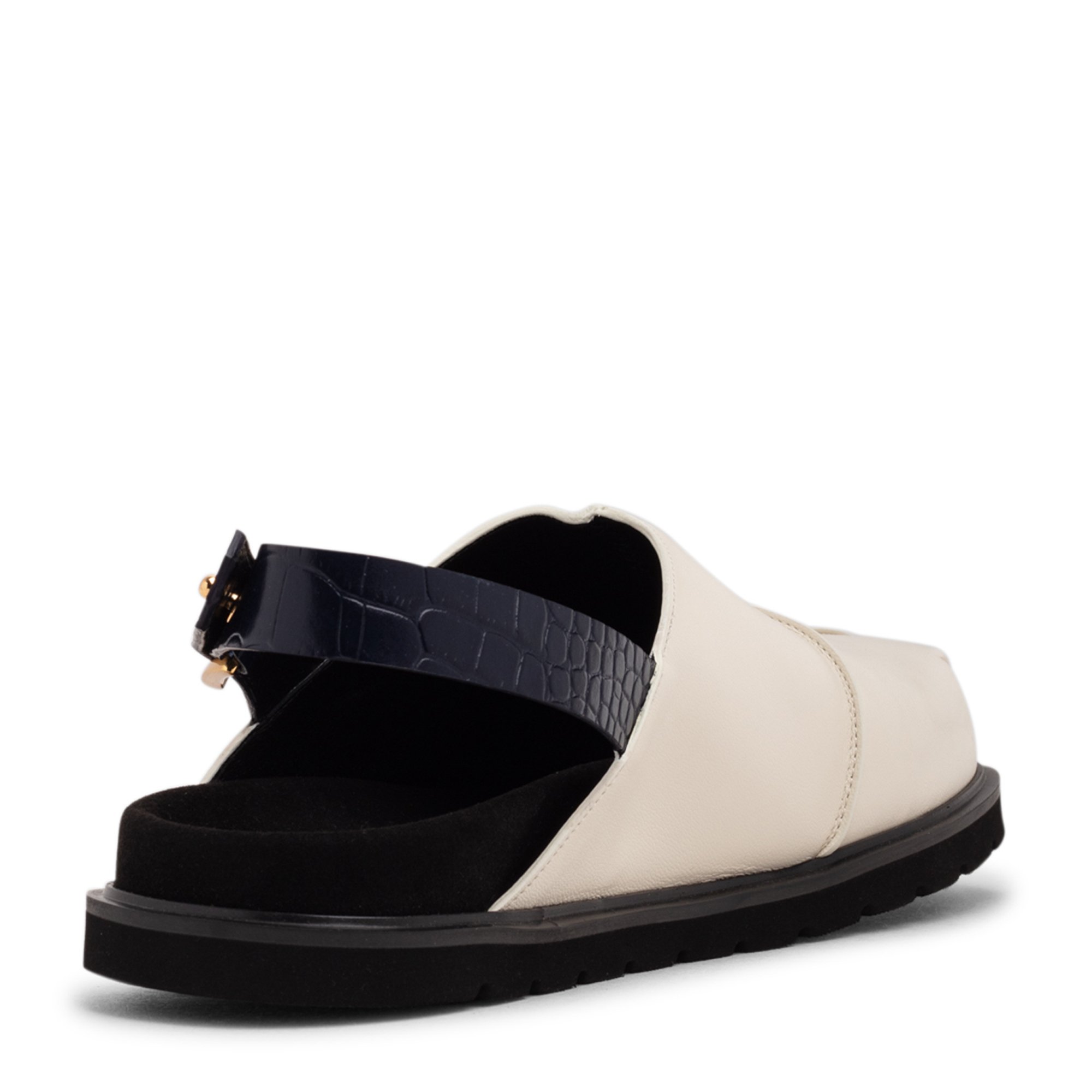 

Farmers slipper sandals, White