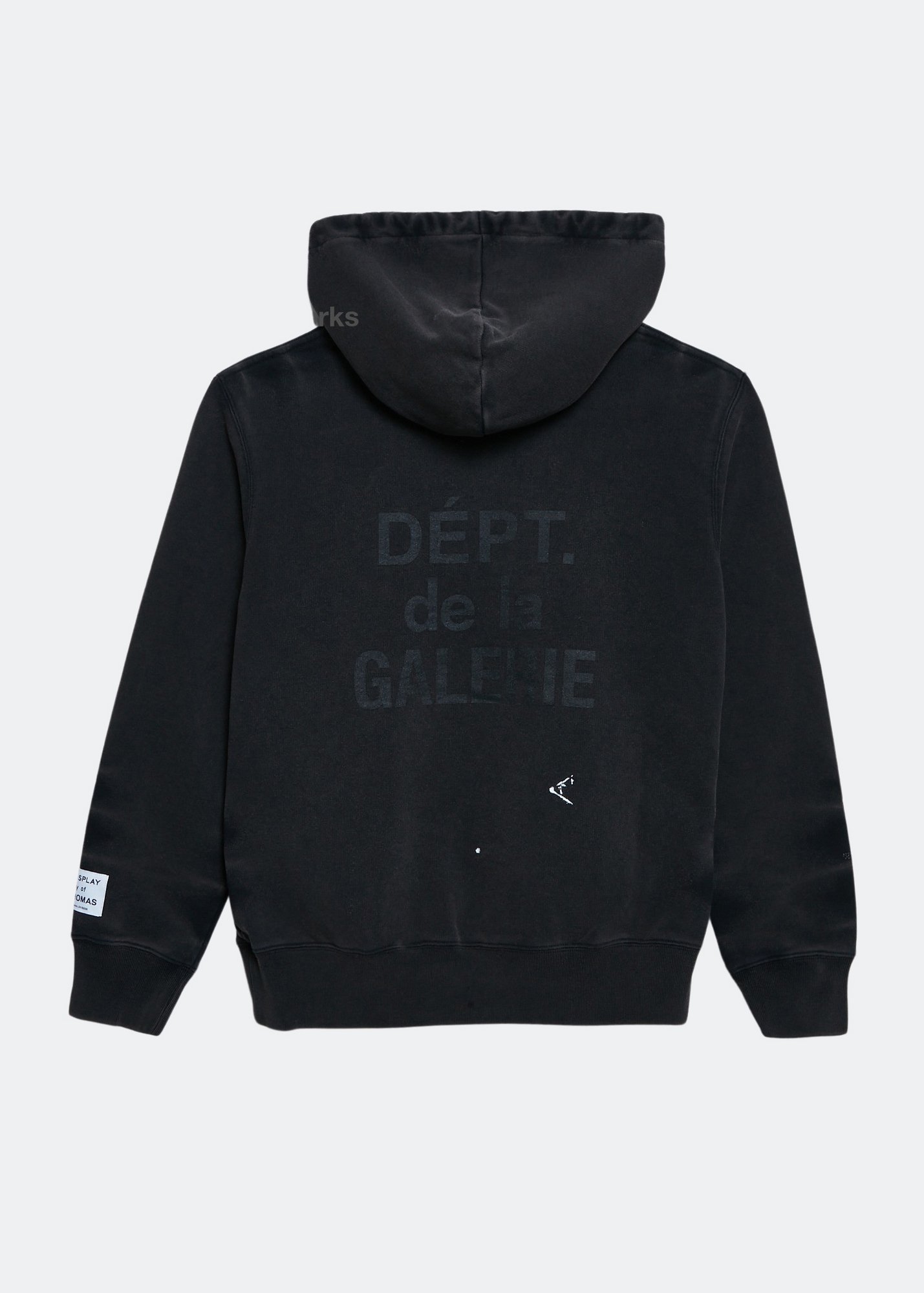 Lanvin x Gallery Department printed hoodie for Men - Black in UAE | Level  Shoes