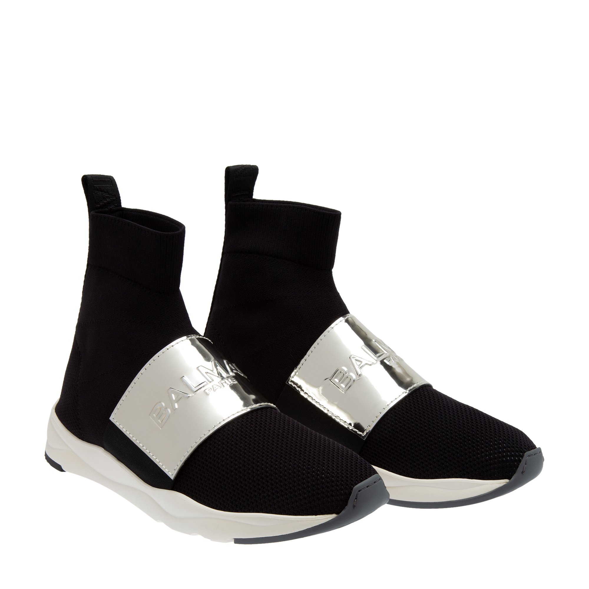 

Sock-fit sneakers, Black