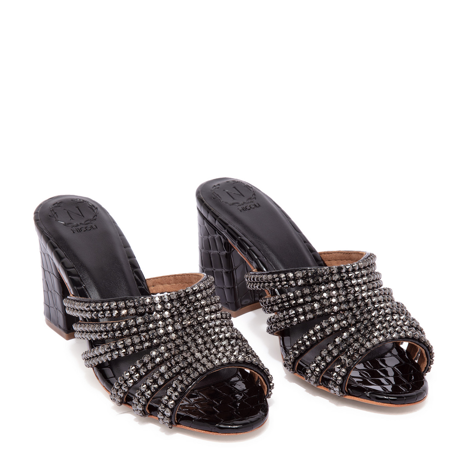 

Roy sandals, Black