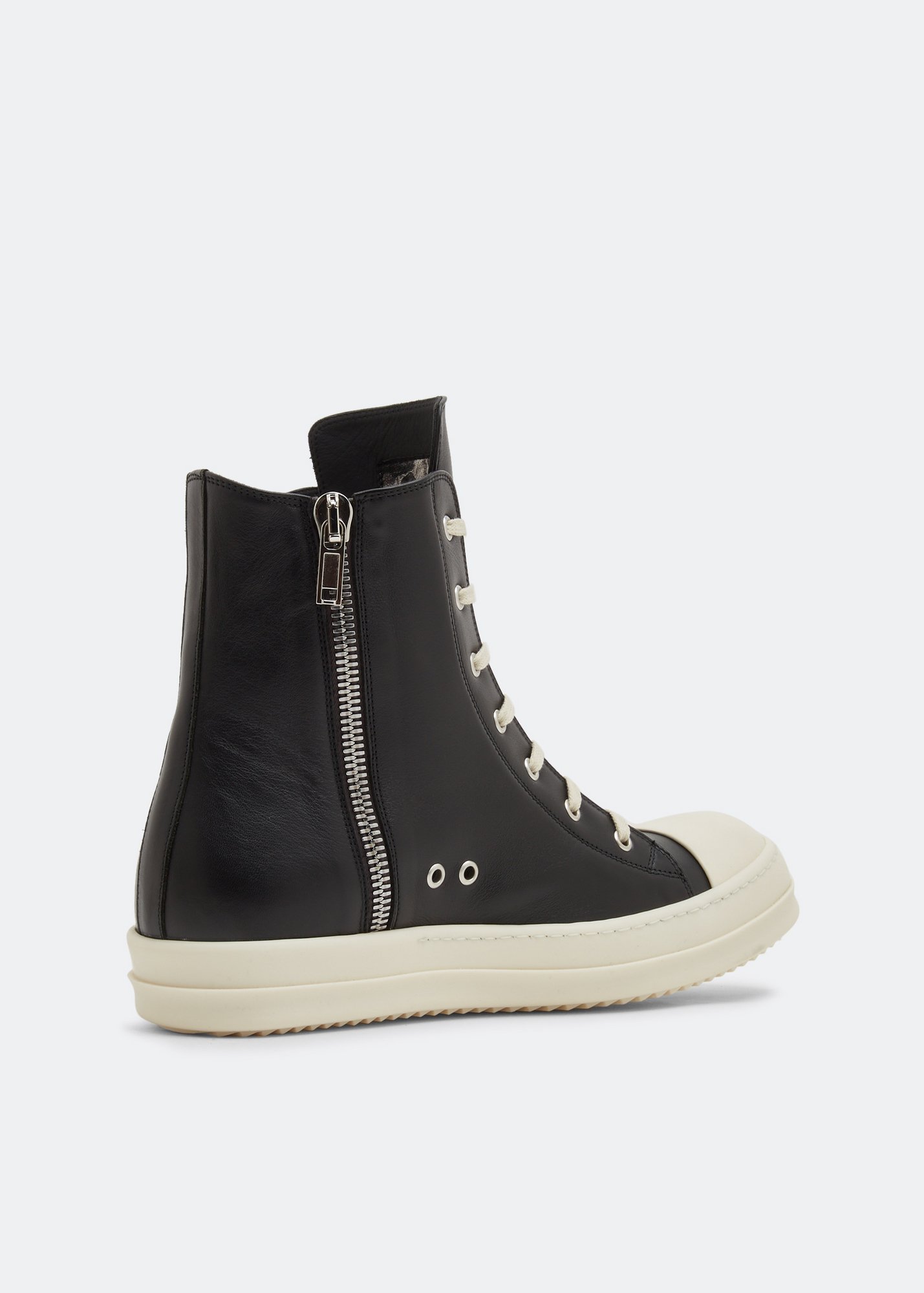 Rick Owens Fogachine high top sneakers for Men - Black in KSA | Level Shoes