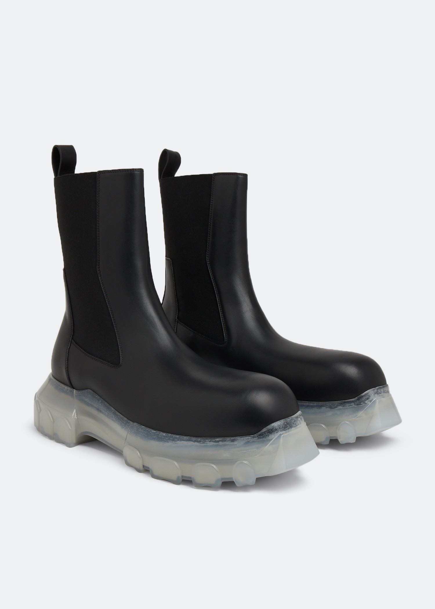 Rick Owens Beatle Bozo Tractor boots for Men - Black in KSA 