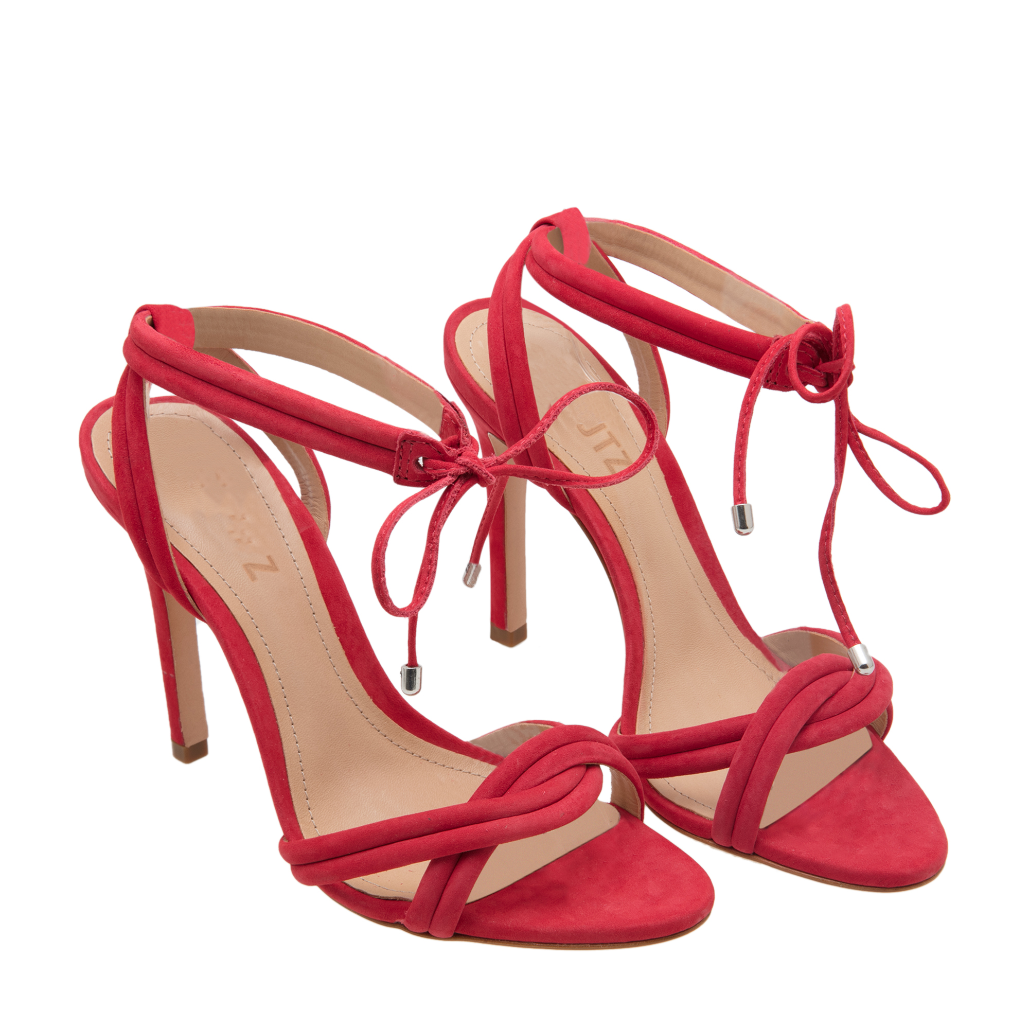 

Open-toe sandals, Red