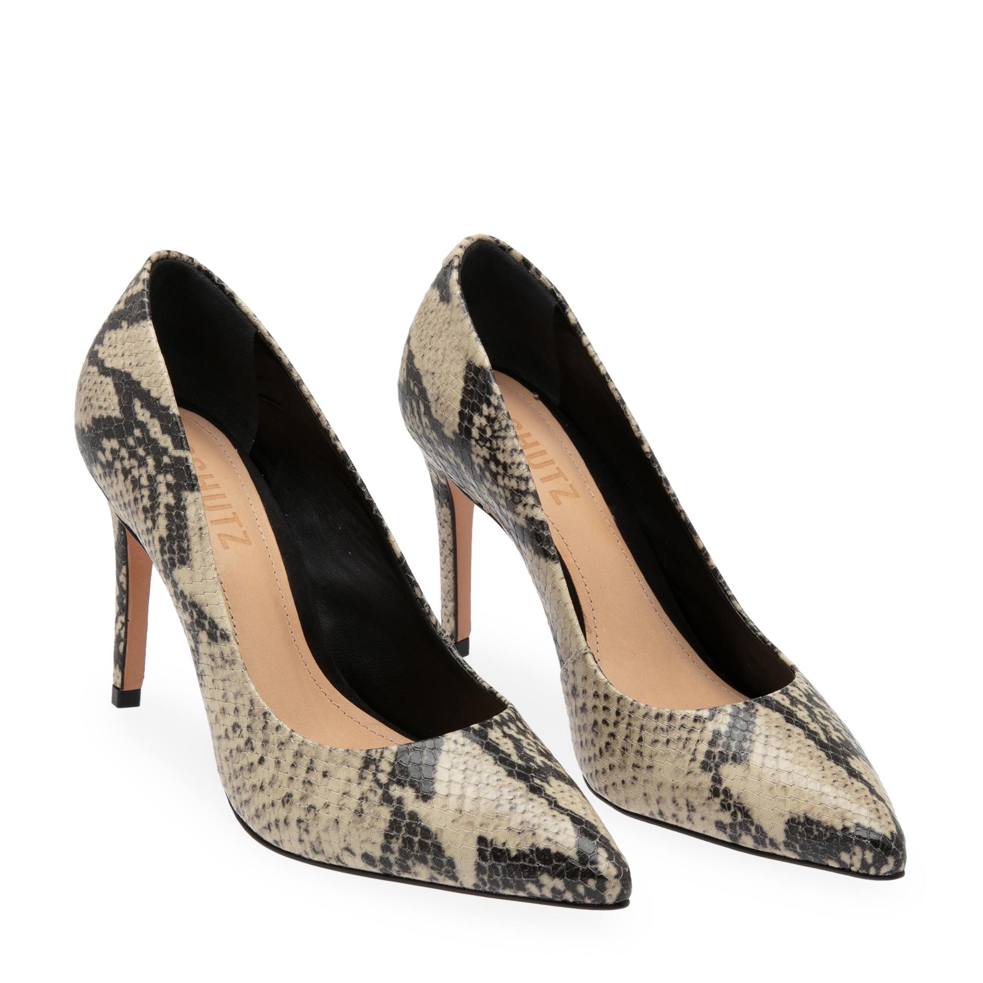 

Snake print pumps, Animal print