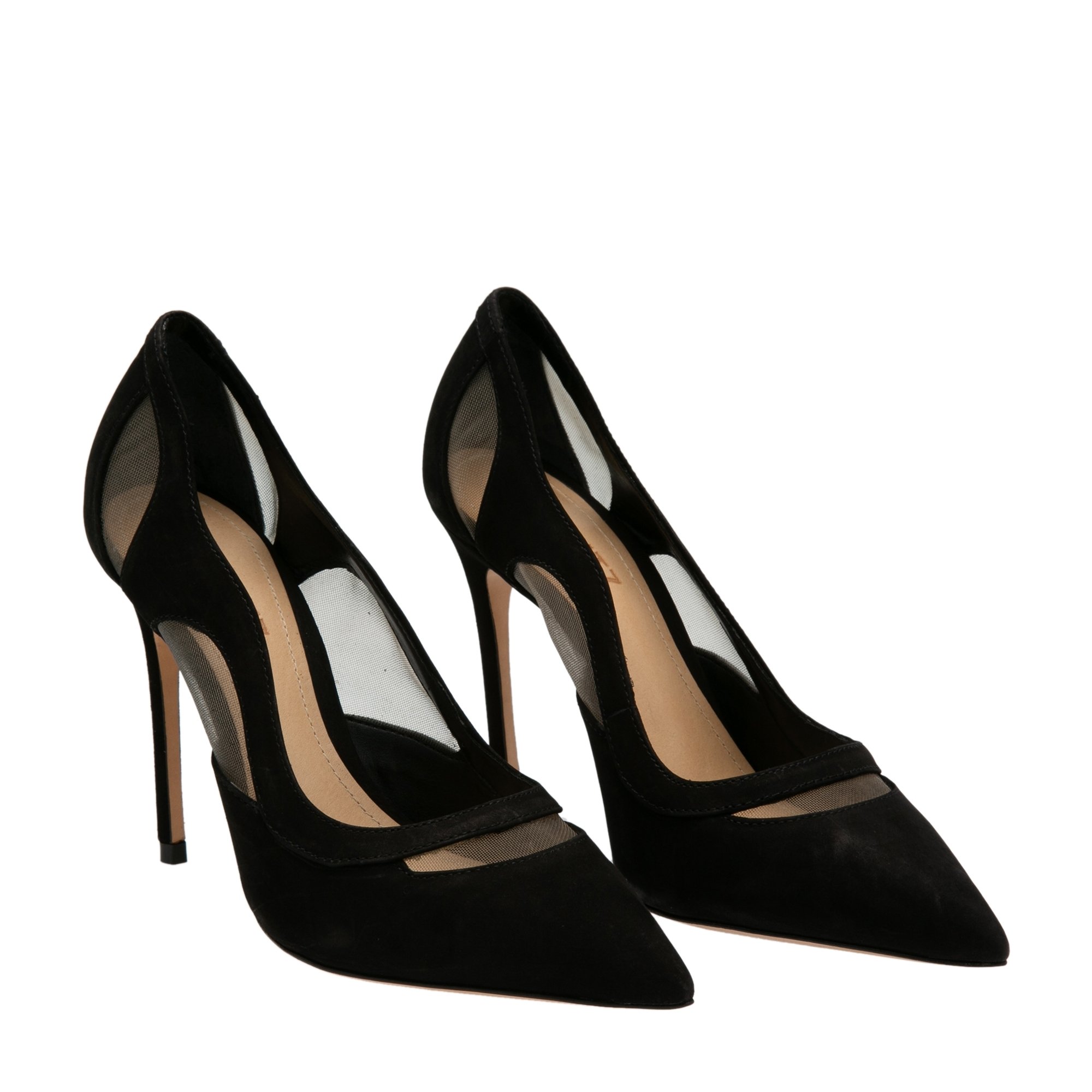 

Suede pumps, Black