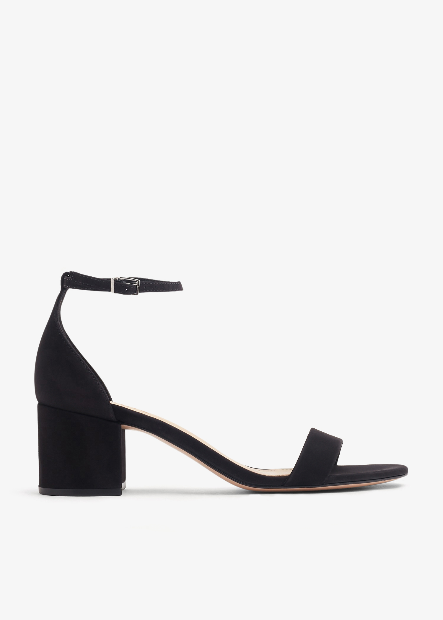 

Nubuck sandals, Black