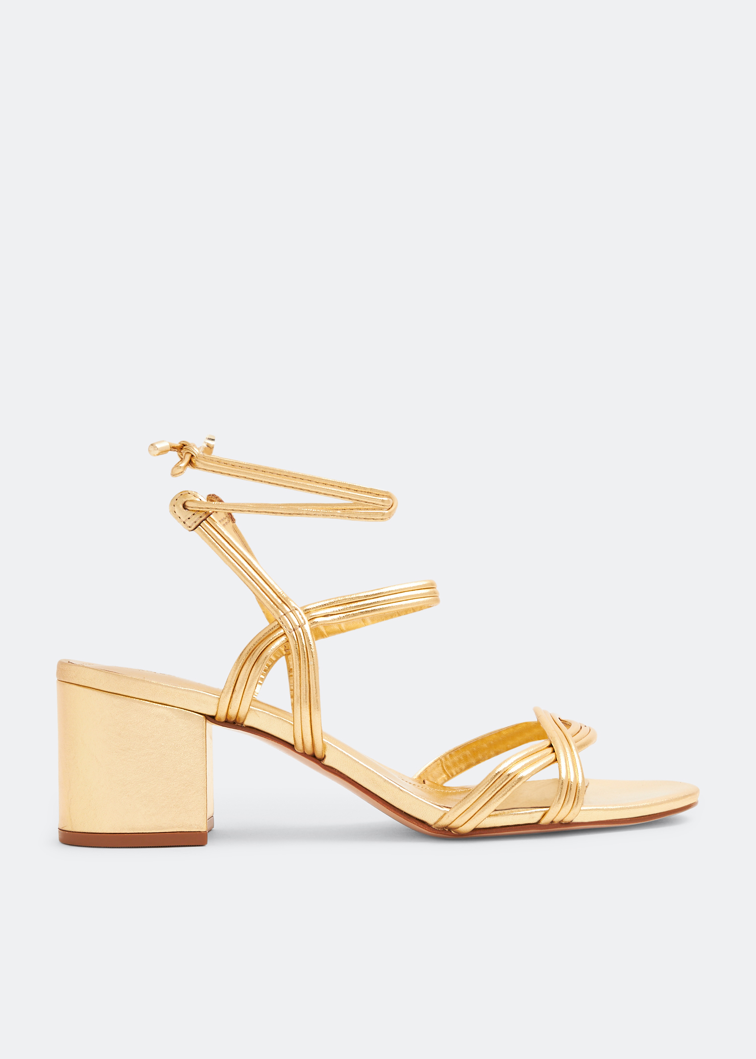 

Brynn Block sandals, Gold