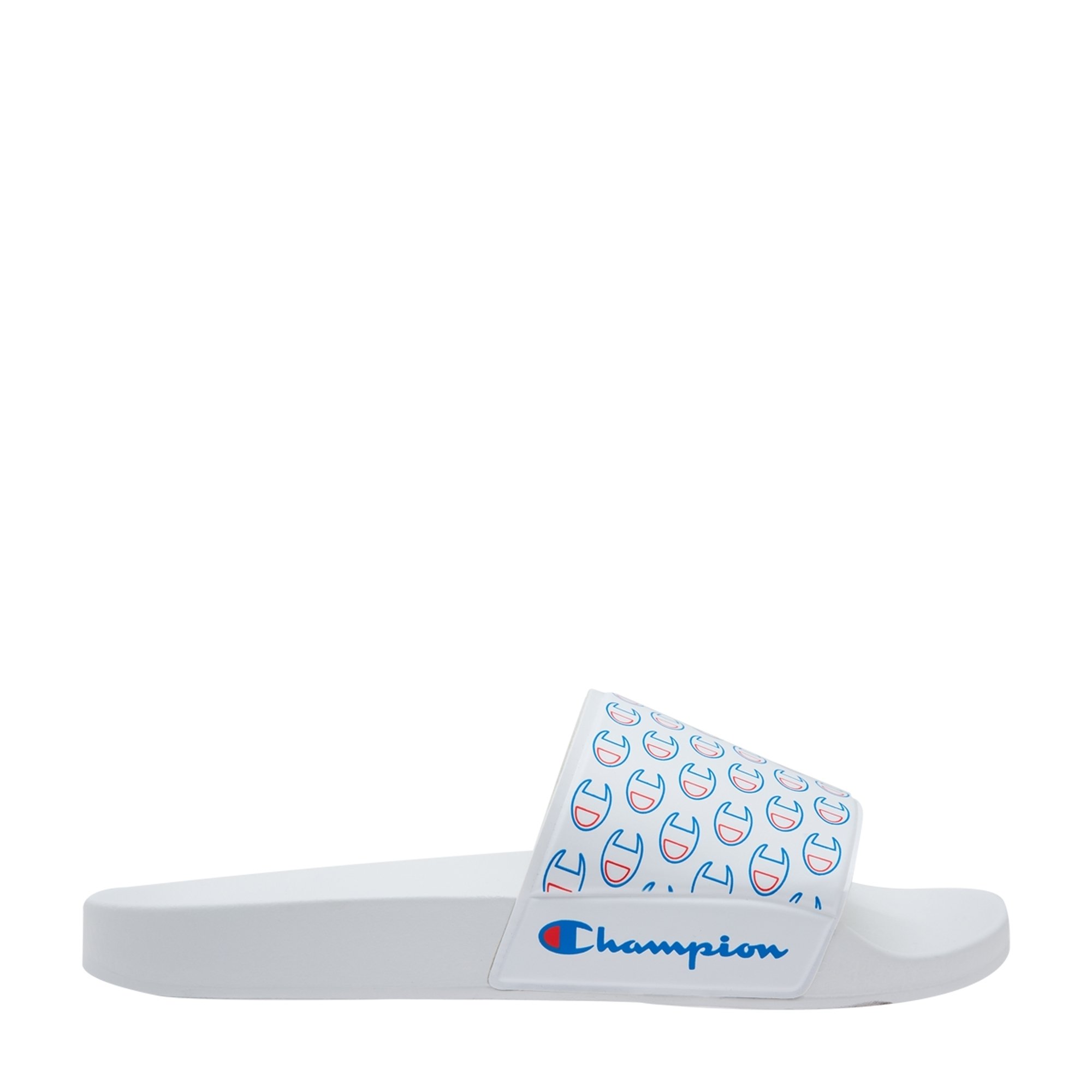 

Logo rubber slides, White