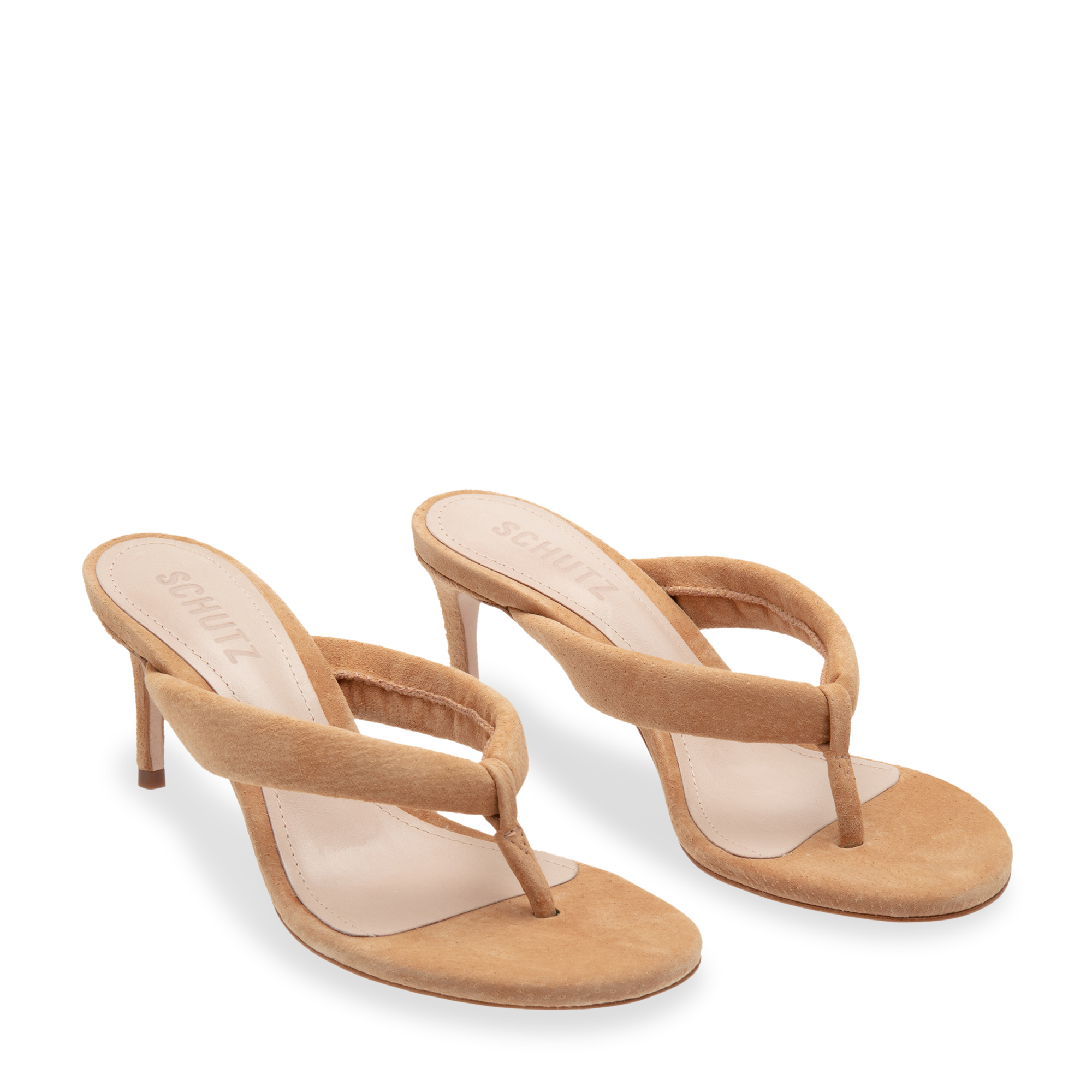 

Thong sandals, Beige