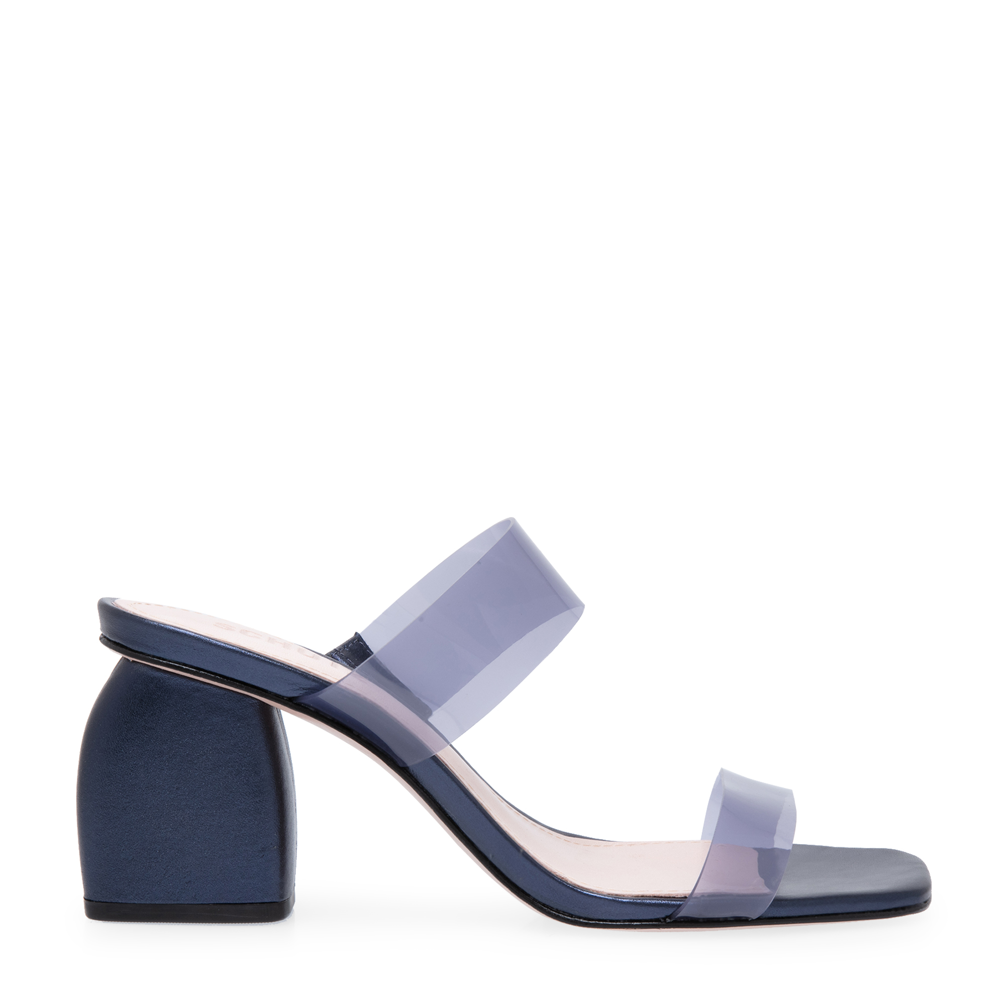 

Plexi mules, Blue