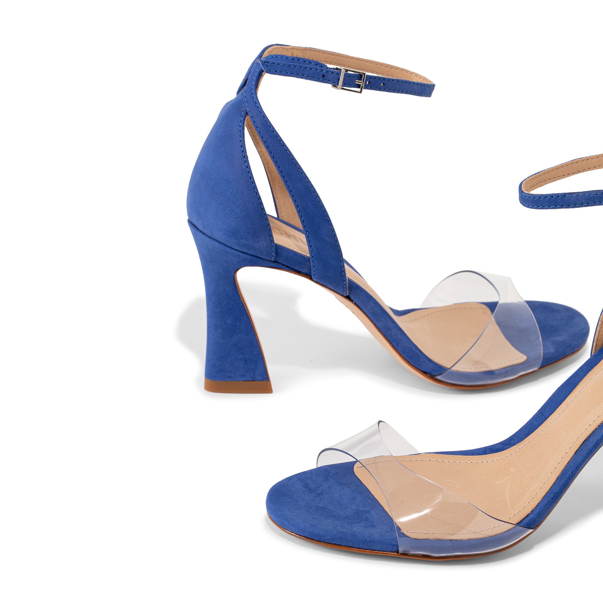 

Suede sandals, Blue