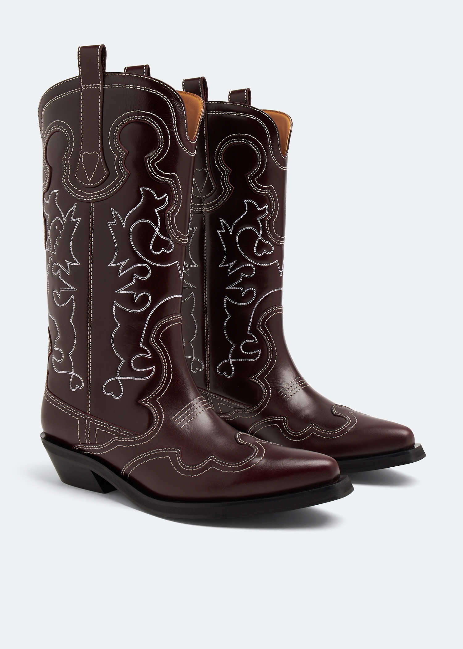 Ganni western sale boots sale