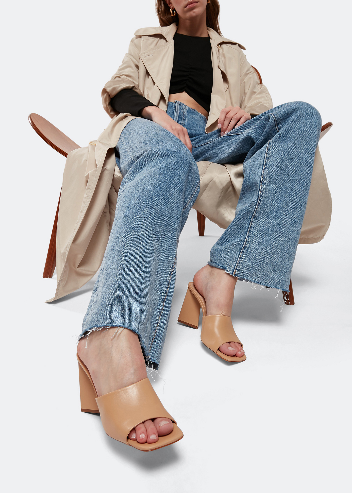 

Lizah mules, Beige