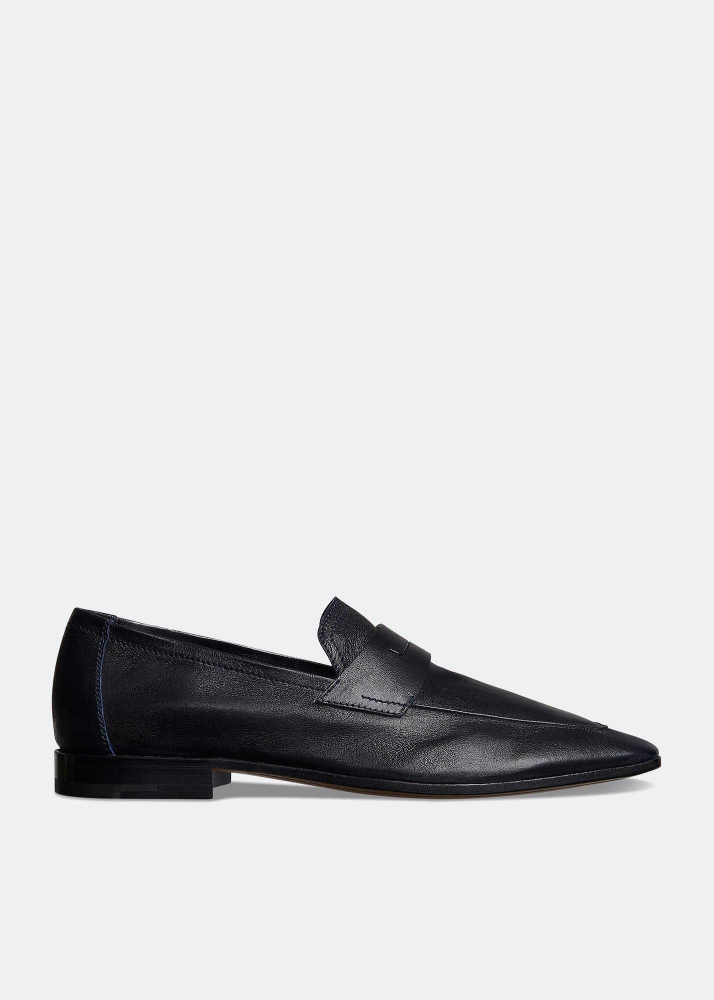 

Lorenzo Kangaroo leather loafers, Black