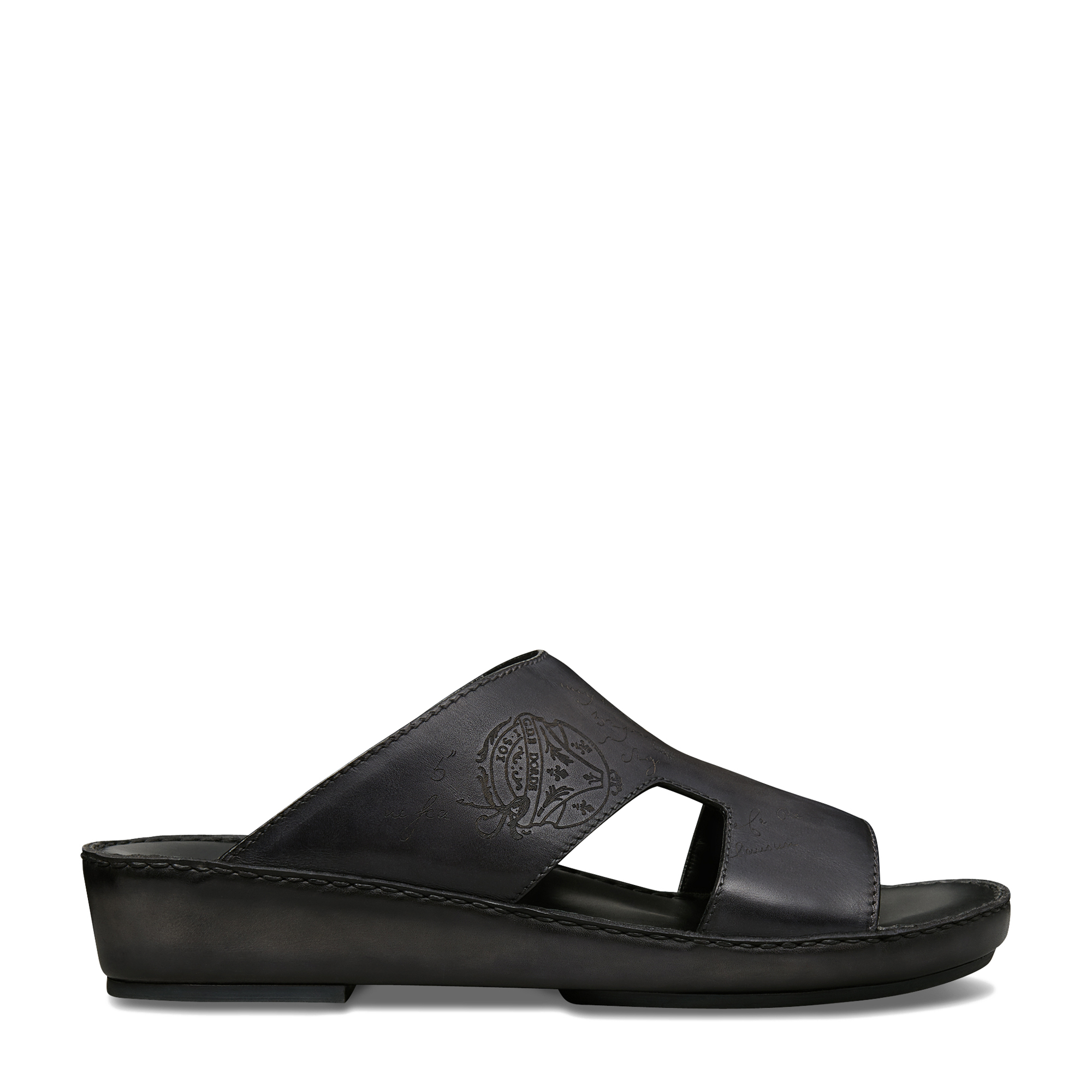 

Dubai leather sandals, Black