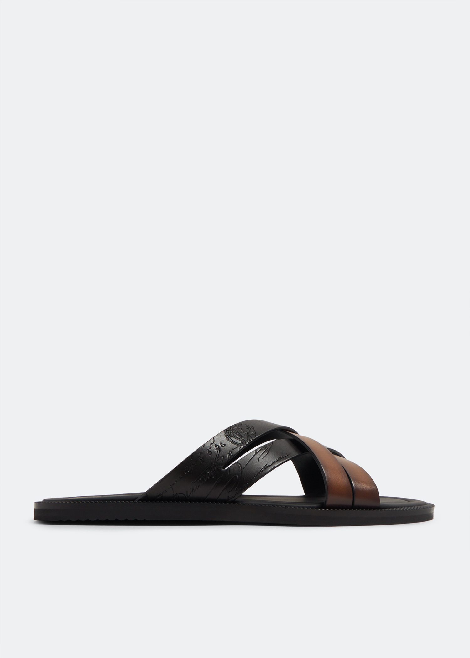 

Sifnos Scritto sandals, Black