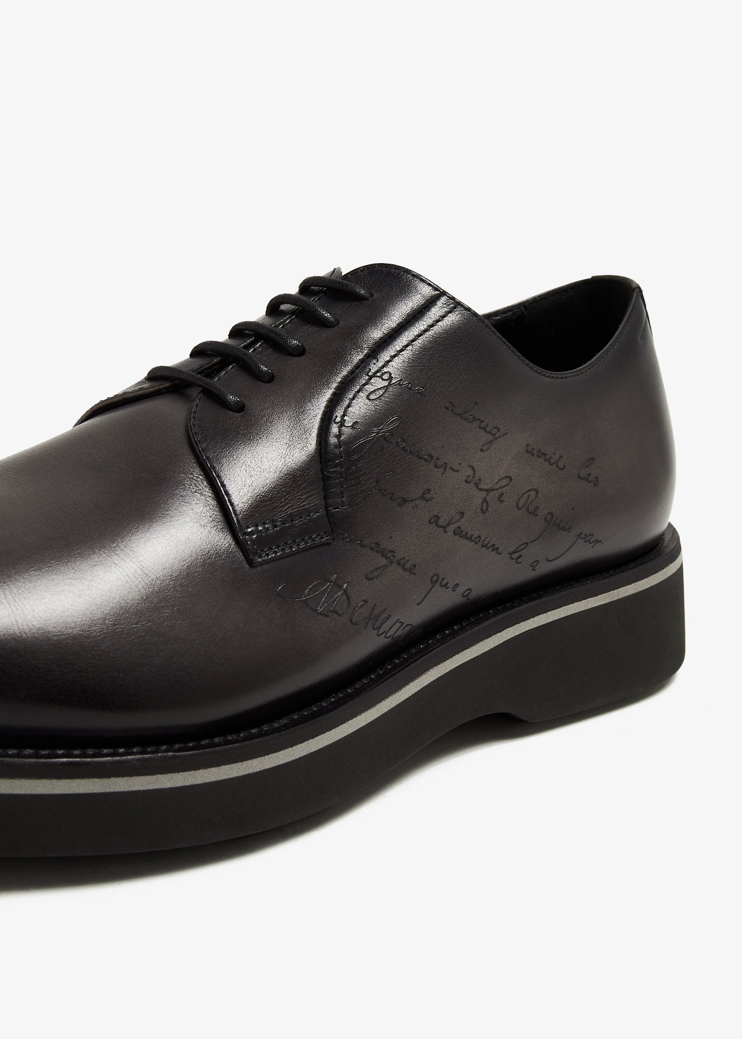 Berluti Alessio Derby shoes for Men Black in UAE Level Shoes