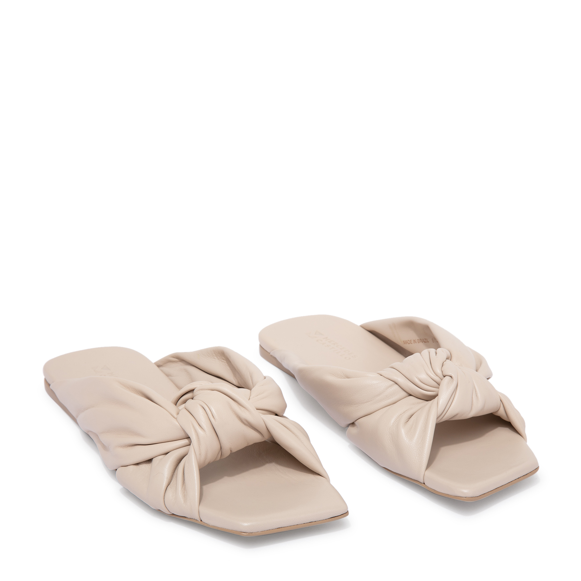 

Nora flat sandals, Beige