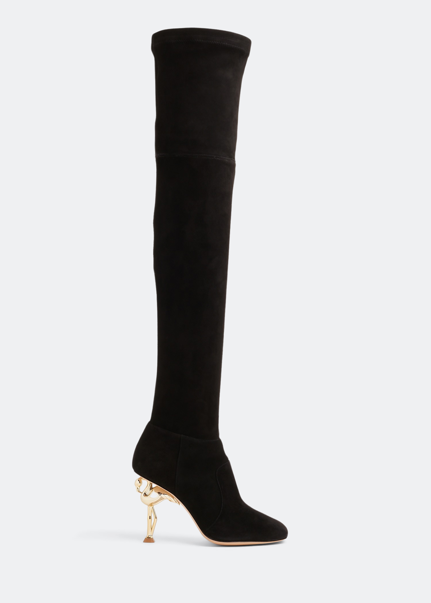 Sophia Webster Flo flamingo boots for Women - Black in KSA | Level