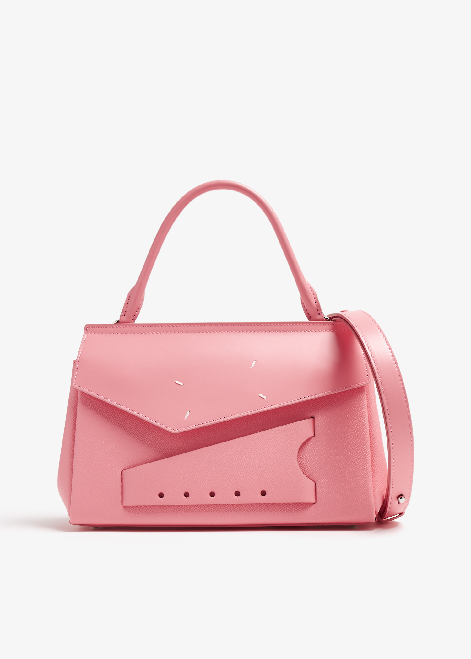 Maison Margiela Snatched small top handle bag for Women - Pink in 