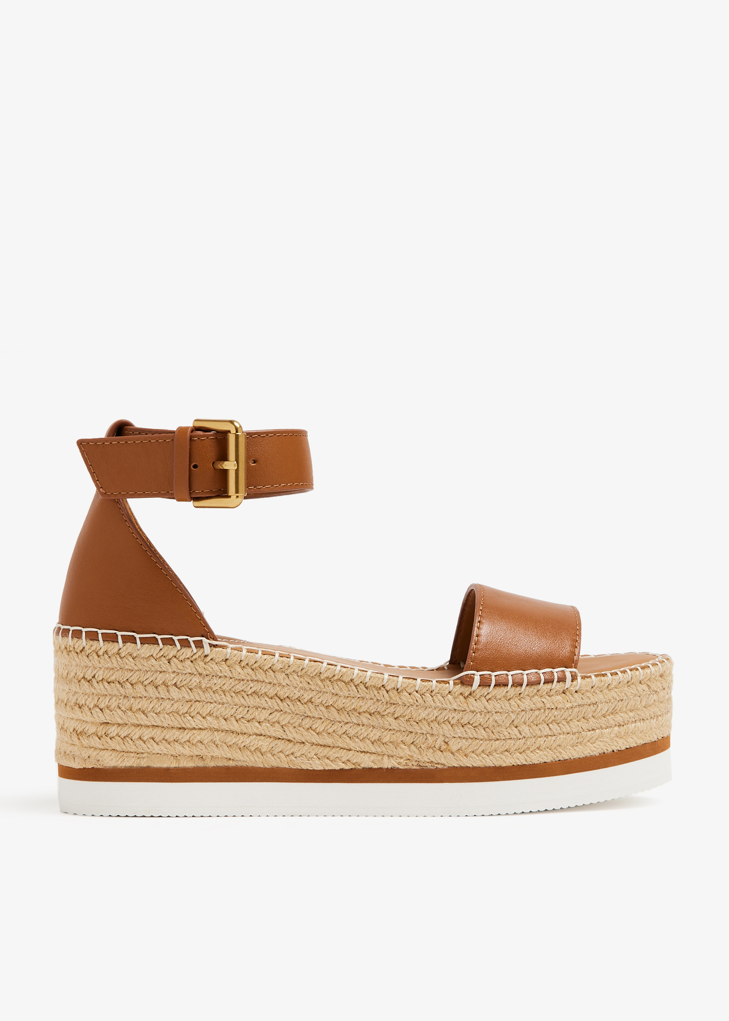 

Glyn platform sandals, Brown