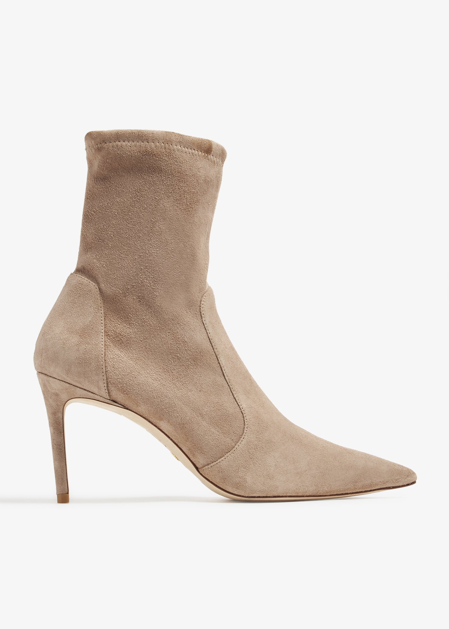 

Stuart 85 booties, Beige