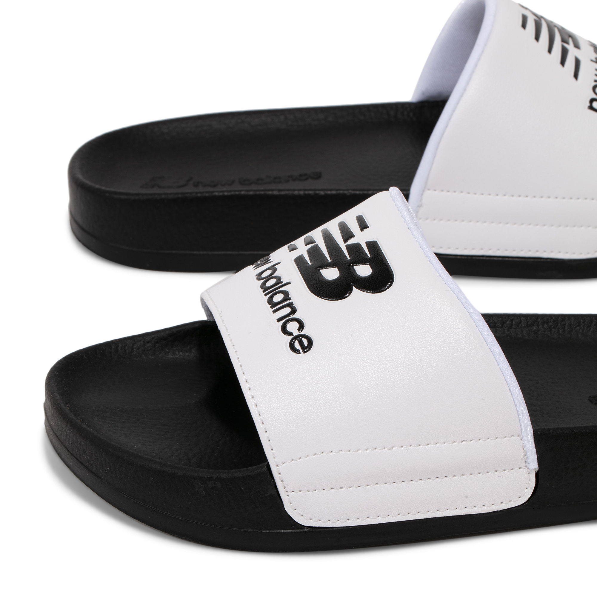 

Logo slides, White