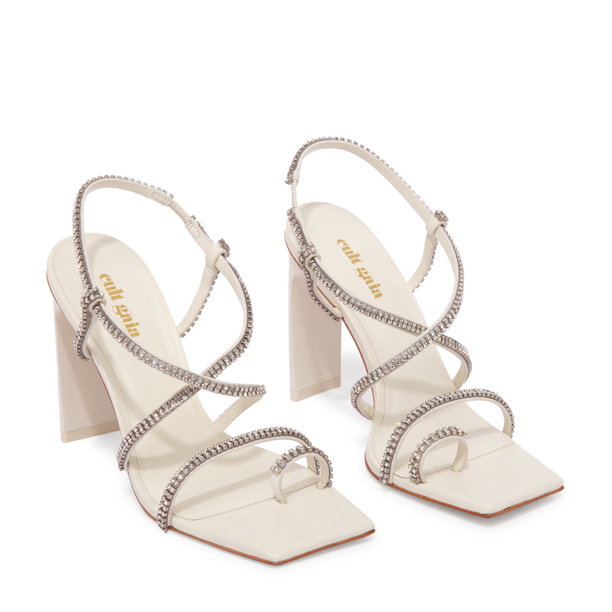 

Sandra sandals, White