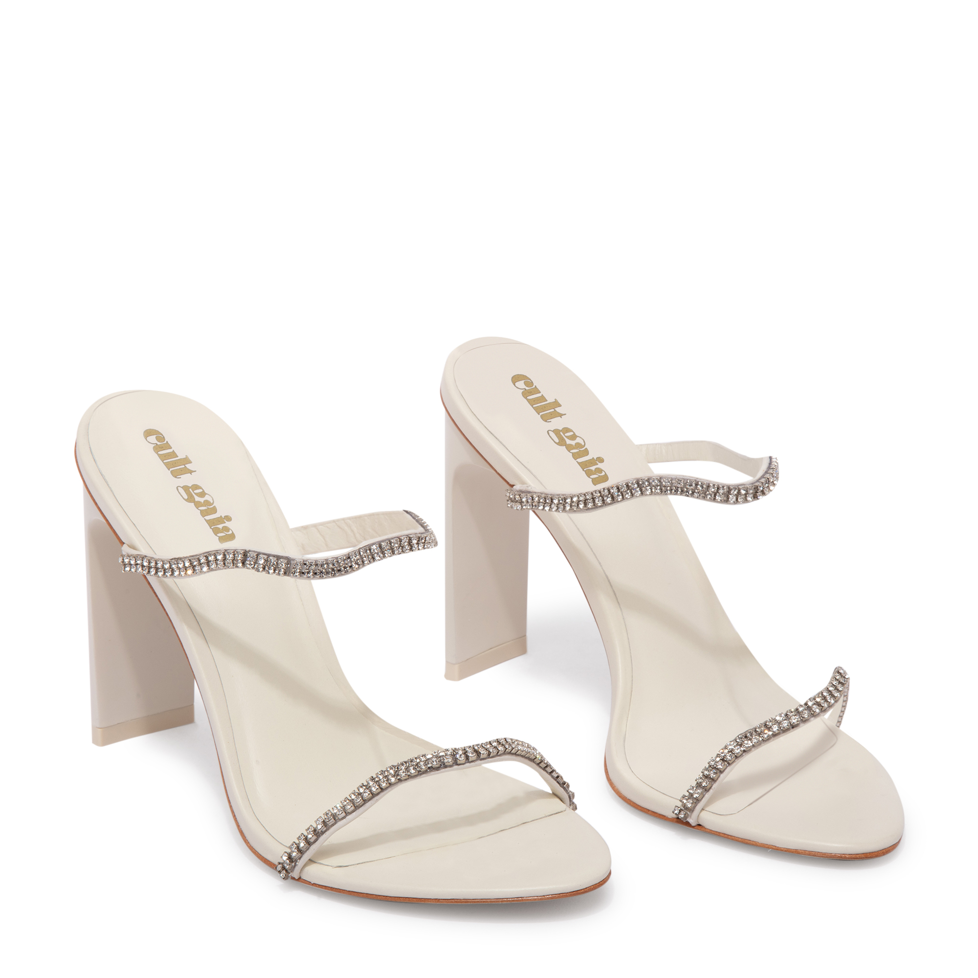 

Iza sandals, White