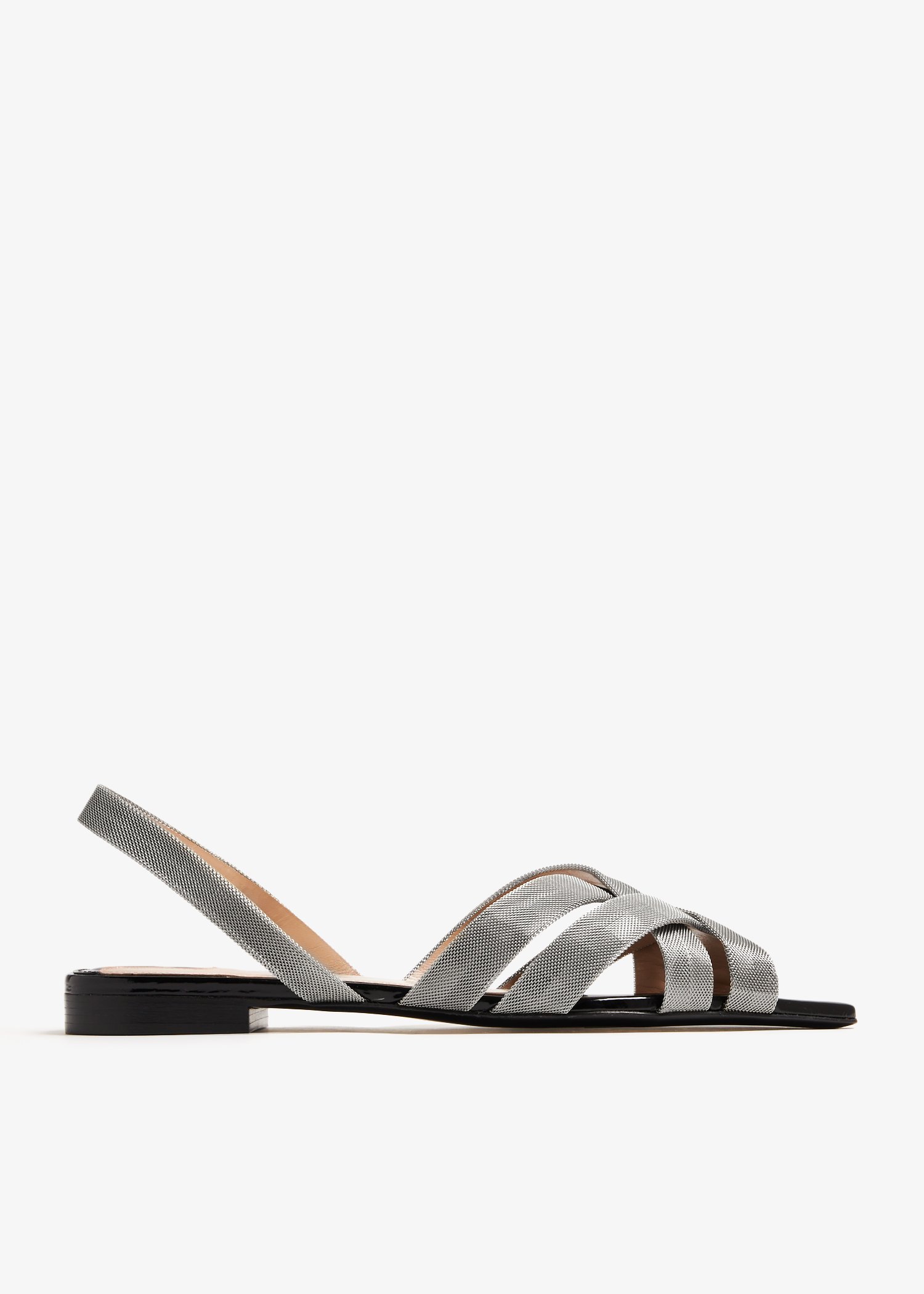 

Eris slingback sandals, Silver