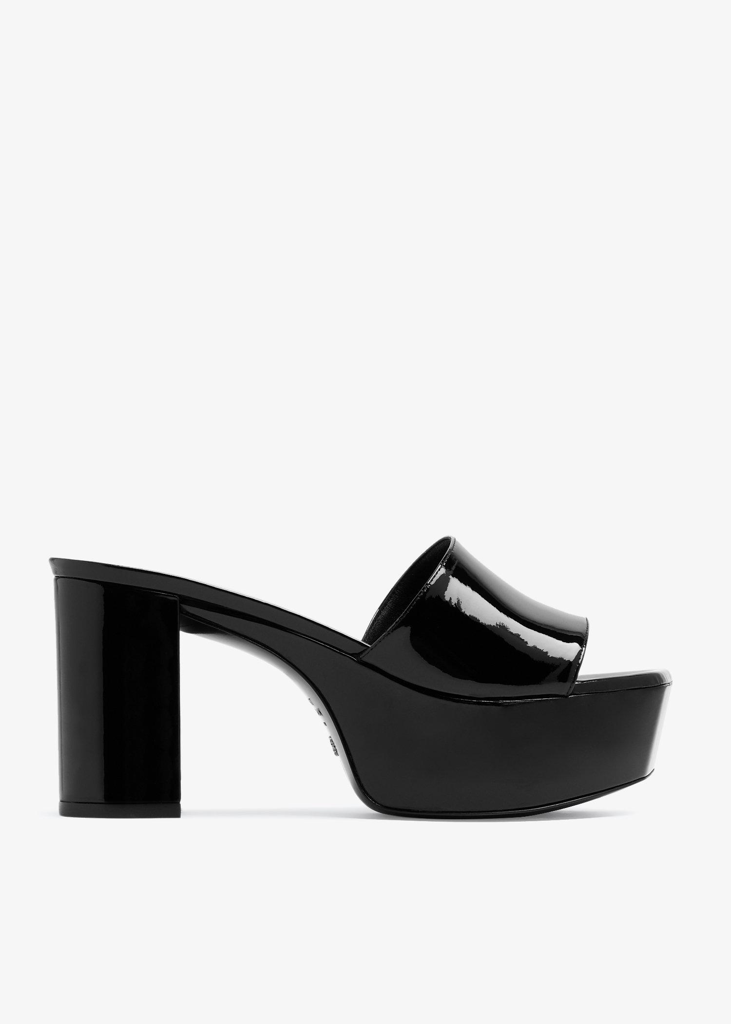 Stuart Weitzman Squarehigh platform 95 sandals for Women - Black 