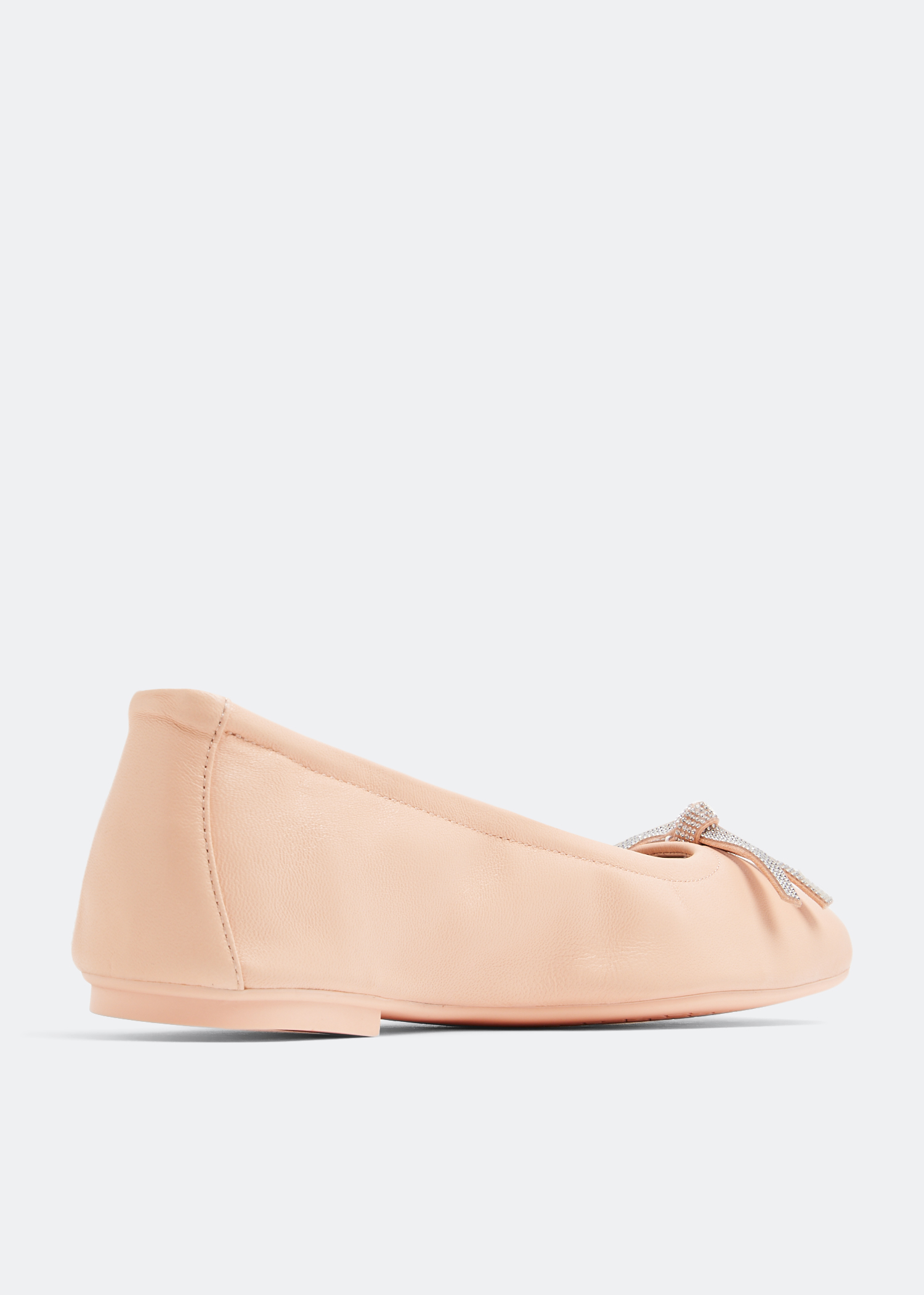 Stuart Weitzman SW bow ballet flats for Women - Pink in KSA | Level Shoes