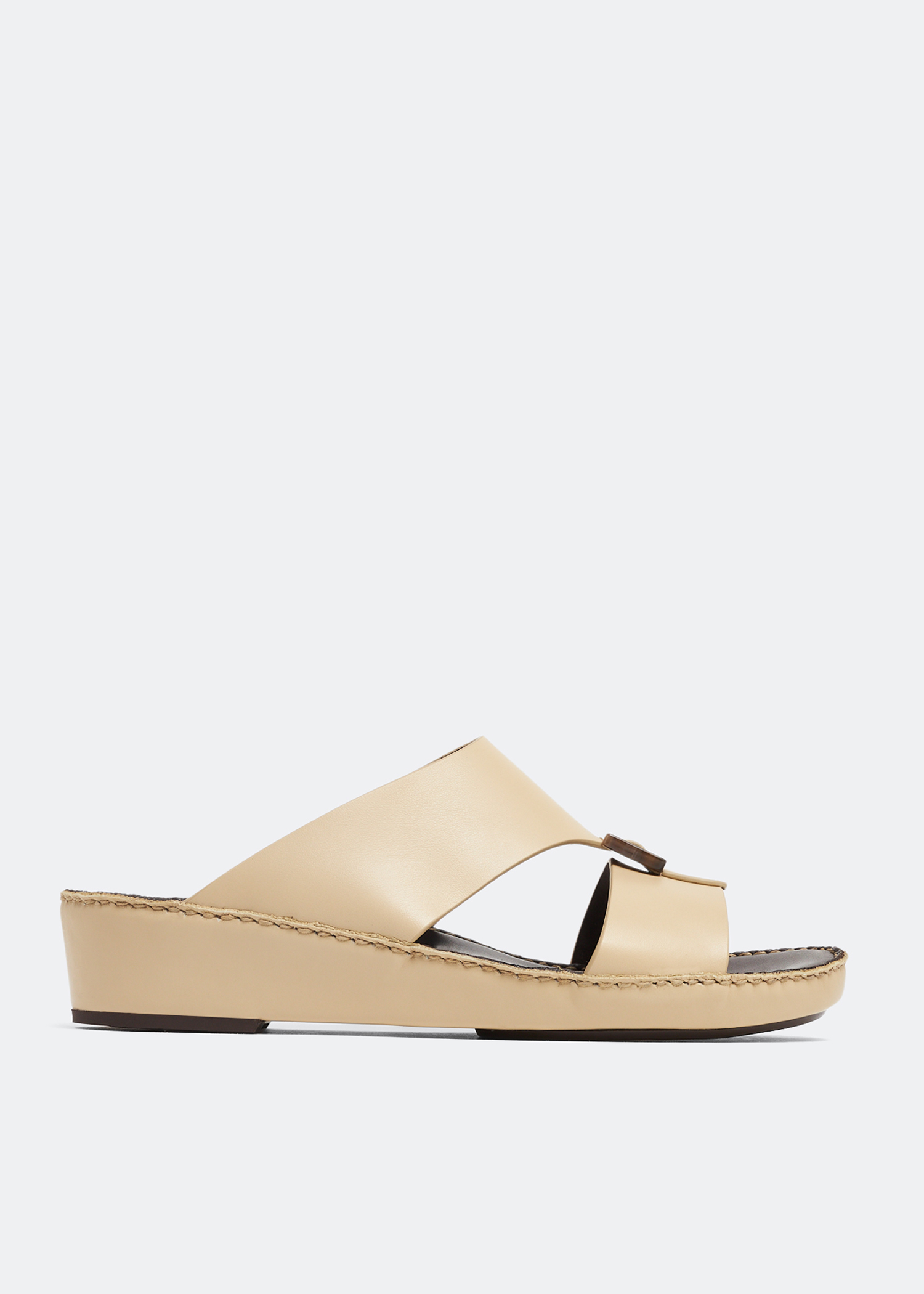 

Quadratura Cuerno sandals, Beige