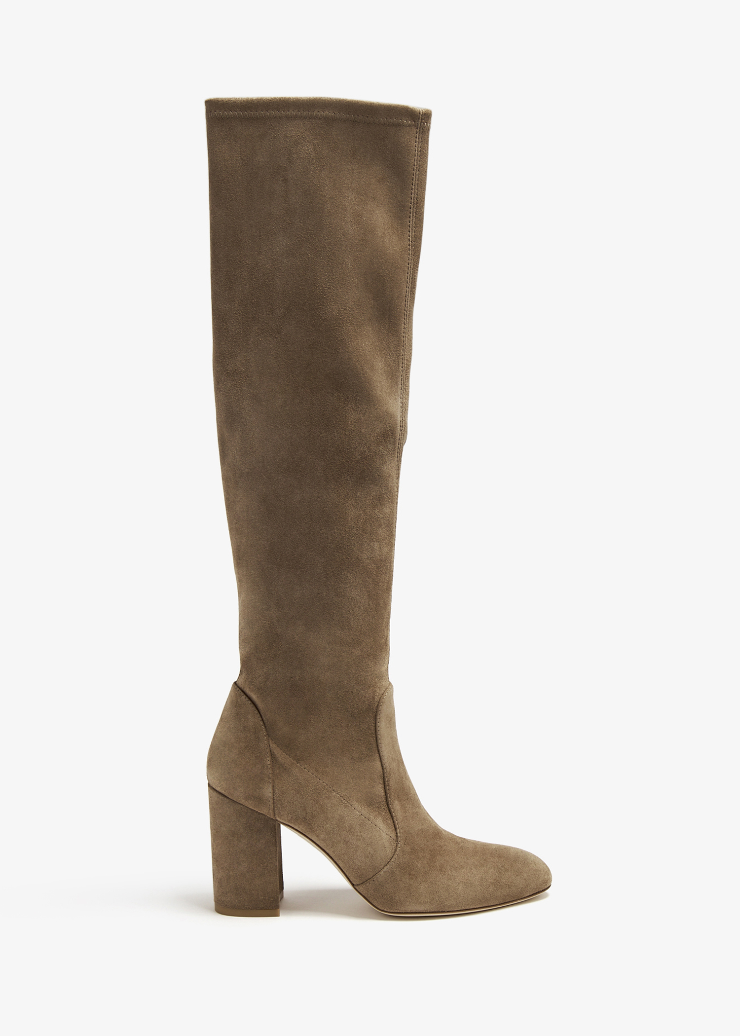 Stuart Weitzman Yuliana 85 slouch boots for Women - Brown in UAE