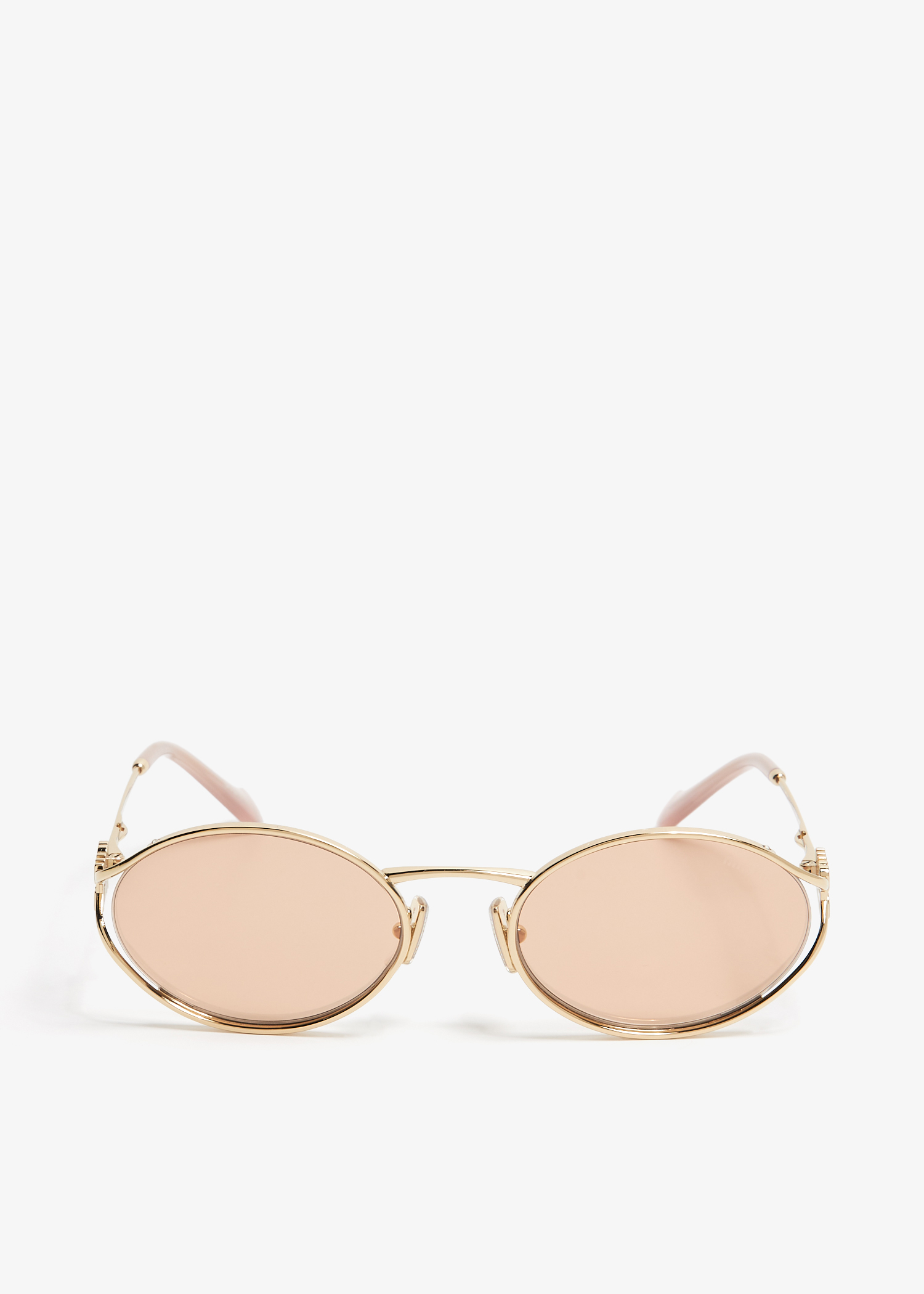 

Logo sunglasses, Gold